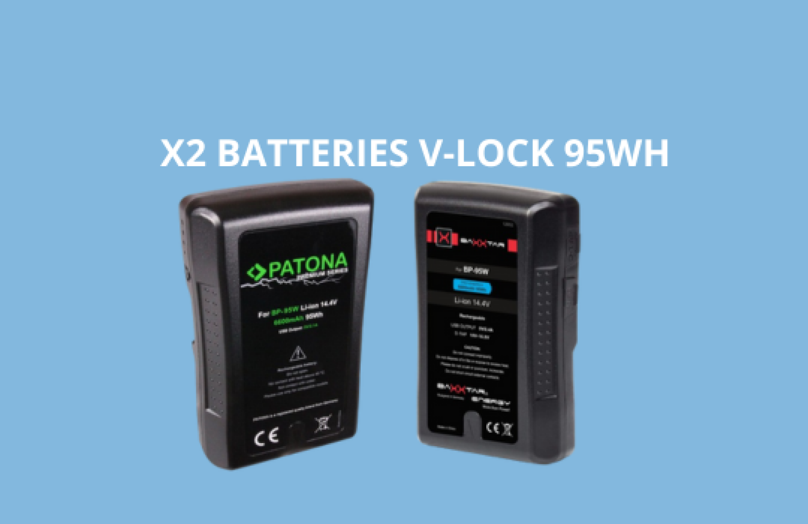 PATONA/BAXXTAR V-LOCK 95WH - Photo 1 sur 2