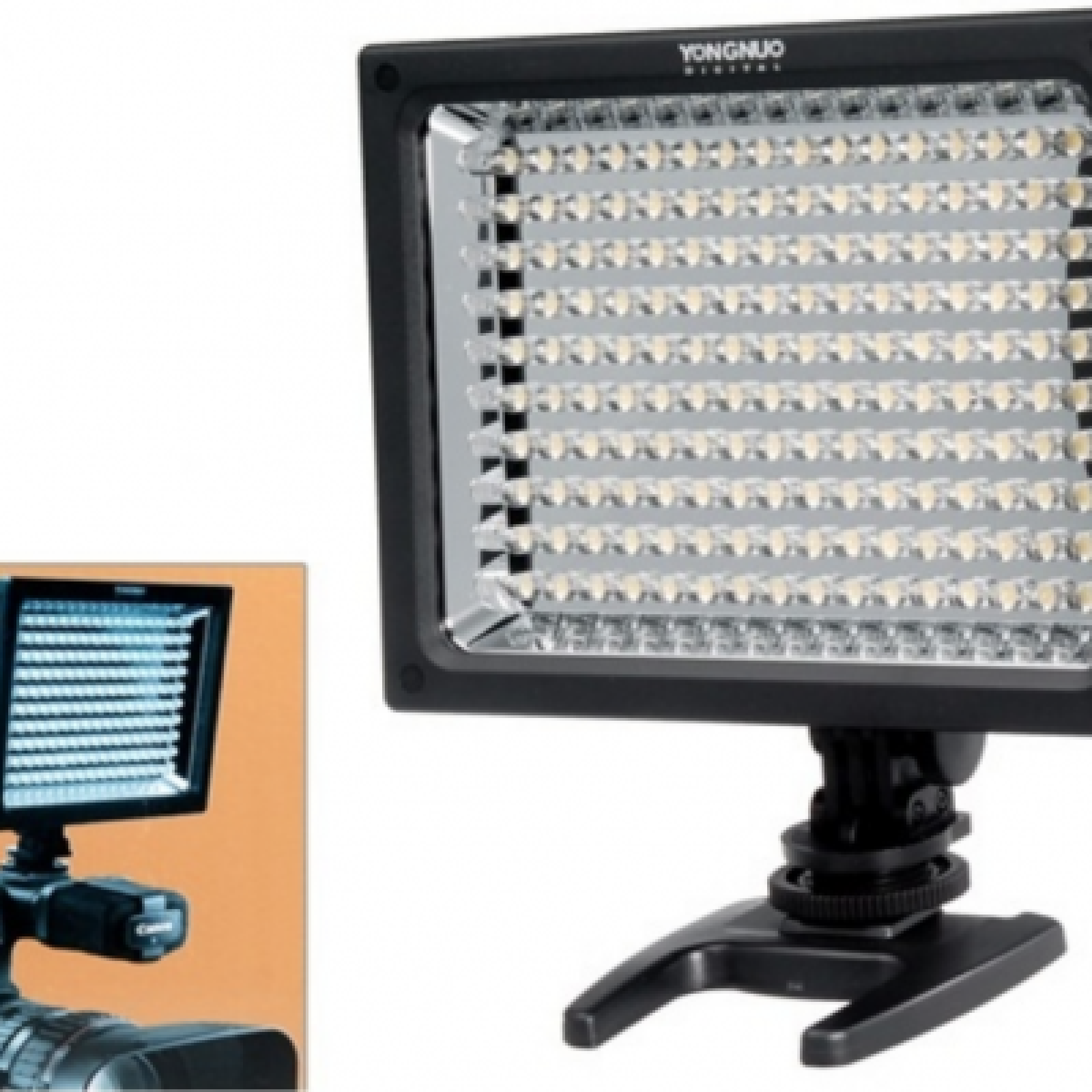 Torche minette vidéo à 160 leds Yongnuo Digital YN160S - Photo 1 sur 2