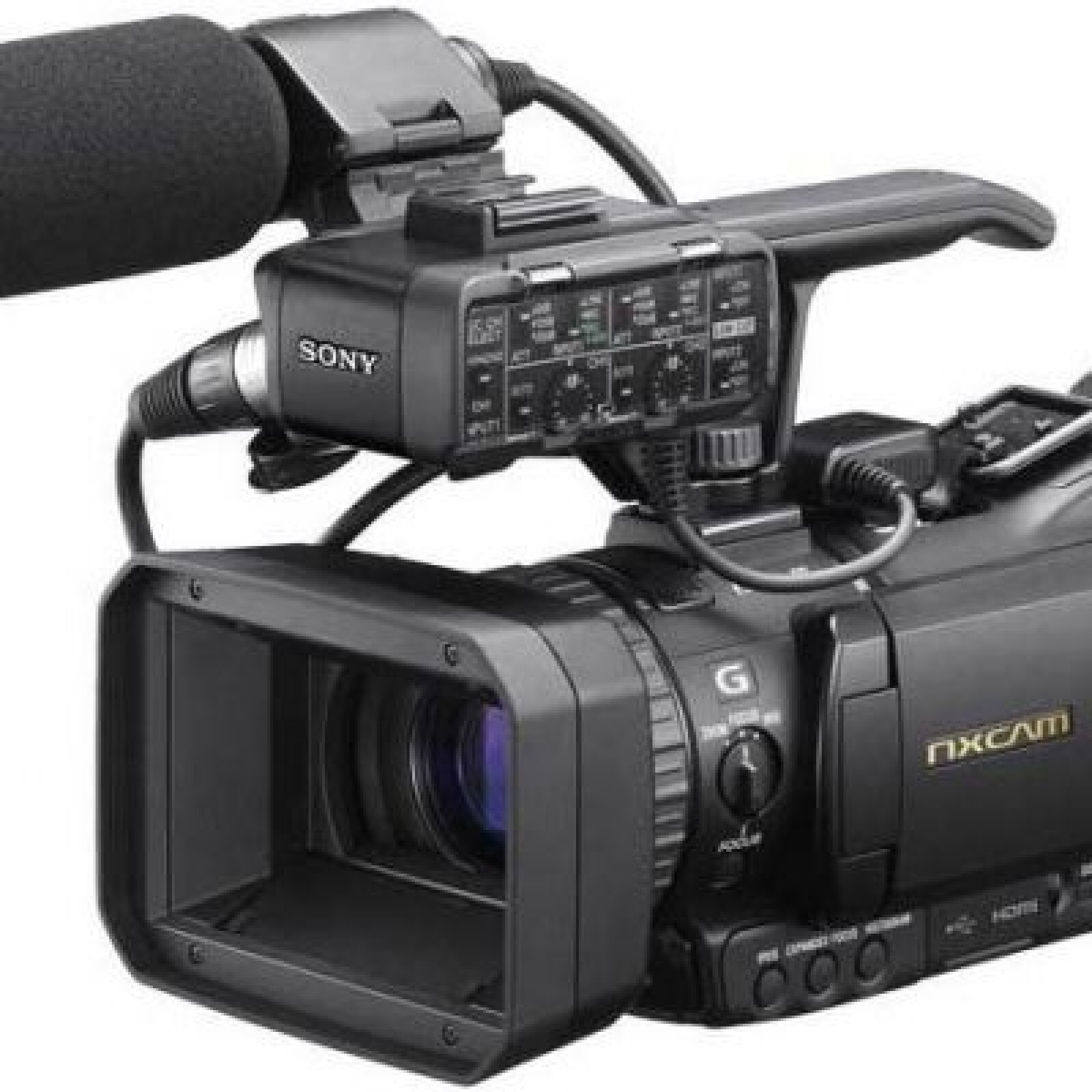 Caméscope HD professionnel Sony HXR-NX70E avec 2 batteries, microphone - Photo 1 sur 3