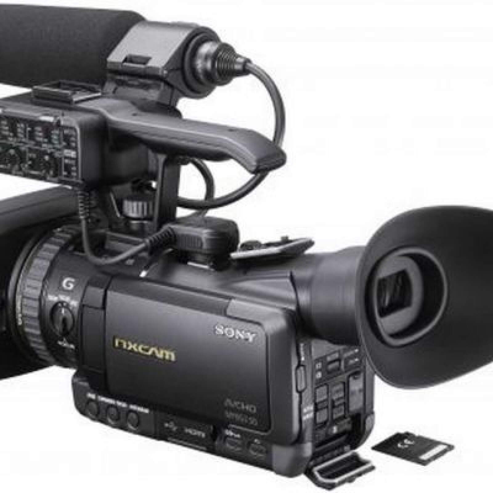 Caméscope HD professionnel Sony HXR-NX70E avec 2 batteries, microphone - Photo 2 sur 3