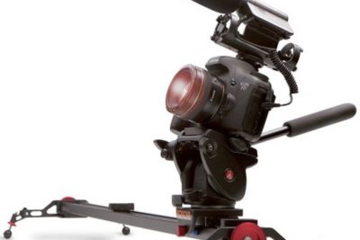 Location Rail slider Konova série K3 100cm + tête fluide Manfrotto 701HDV - Lightyshare