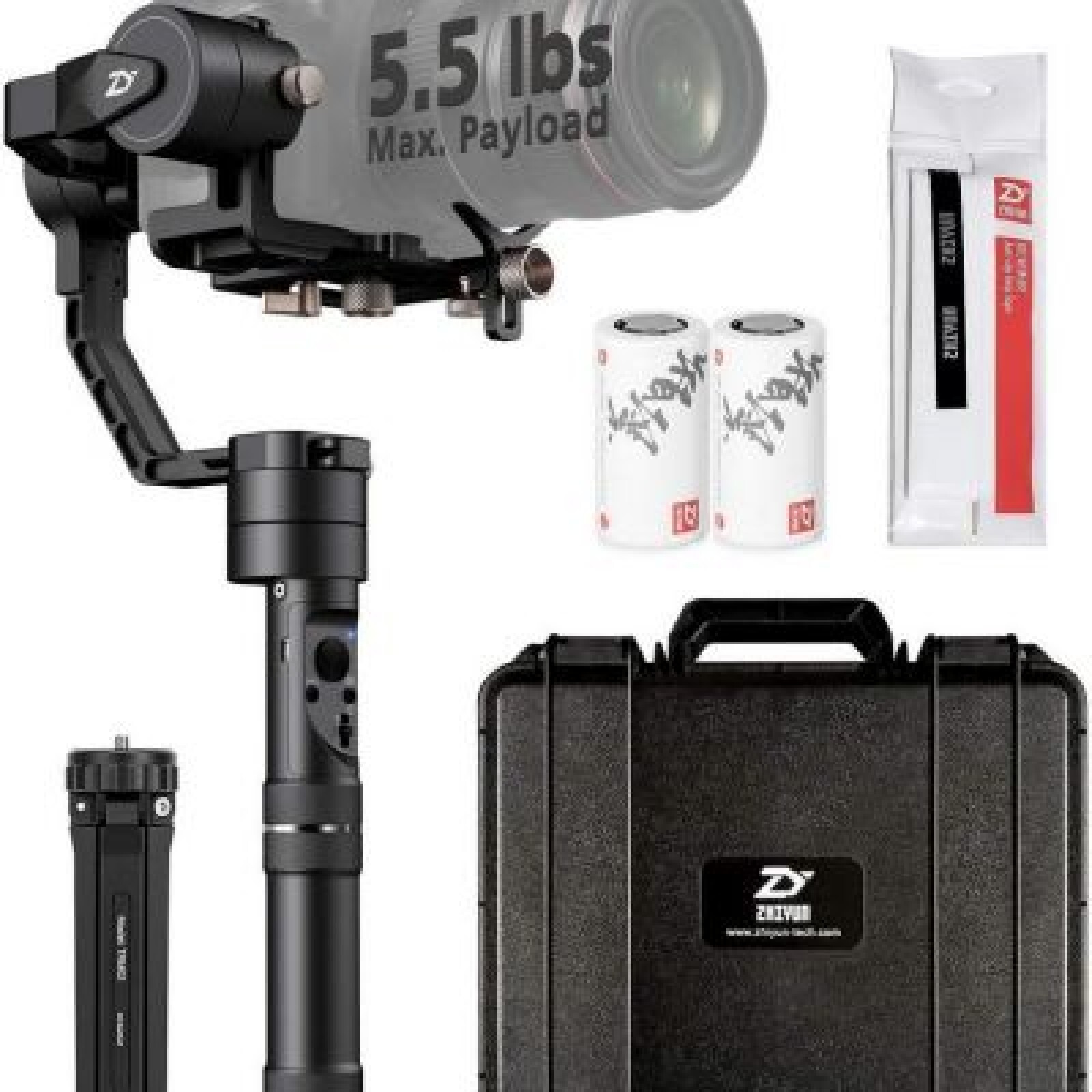 Zhiyun Crane Plus 2,5 kg stabilisateur Gimbal de poing - Photo 1 sur 1
