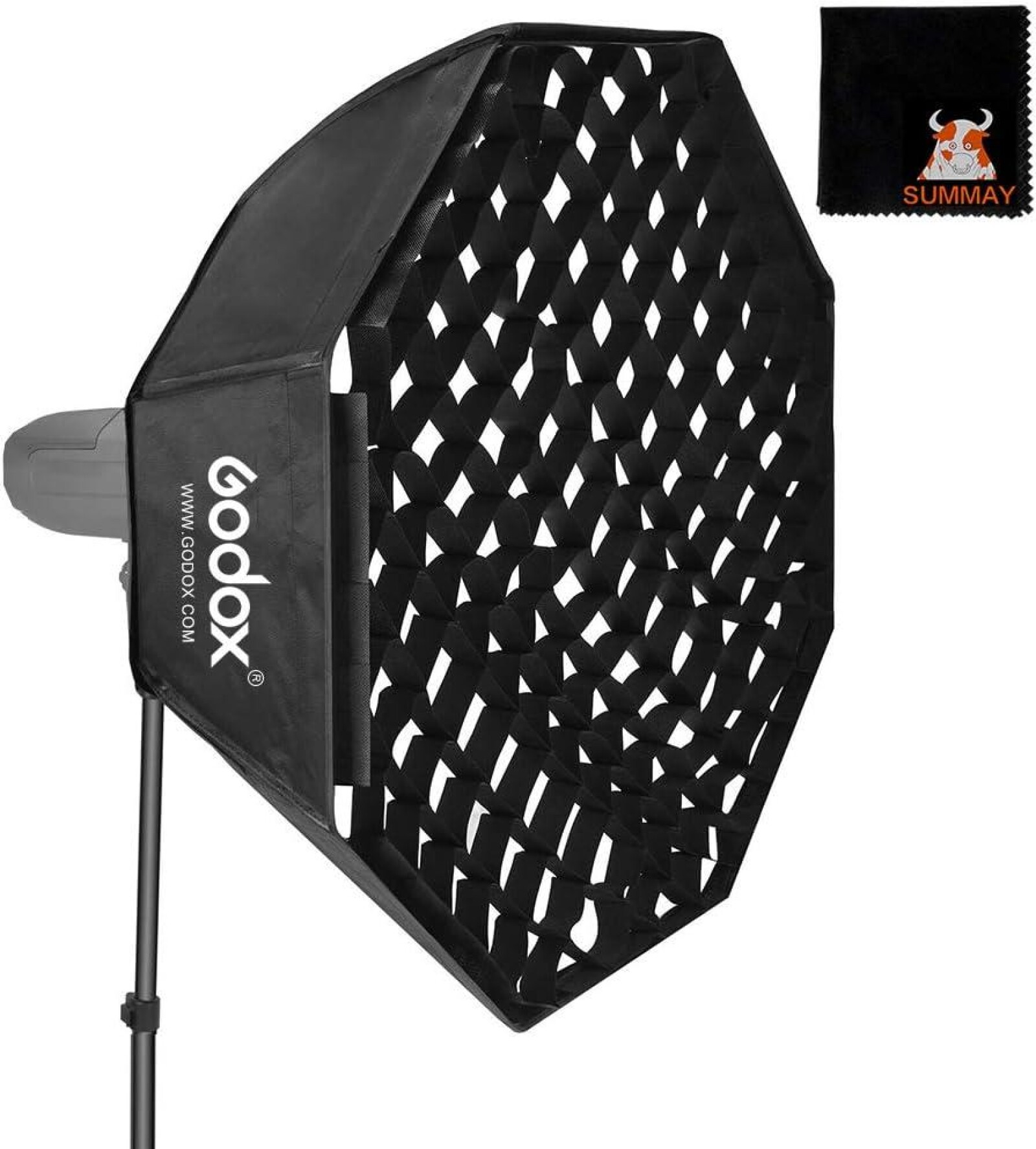 Aputure Amaran 200x + trepied +. softbox 120cm + lightbox 80cm - Photo 2 sur 6