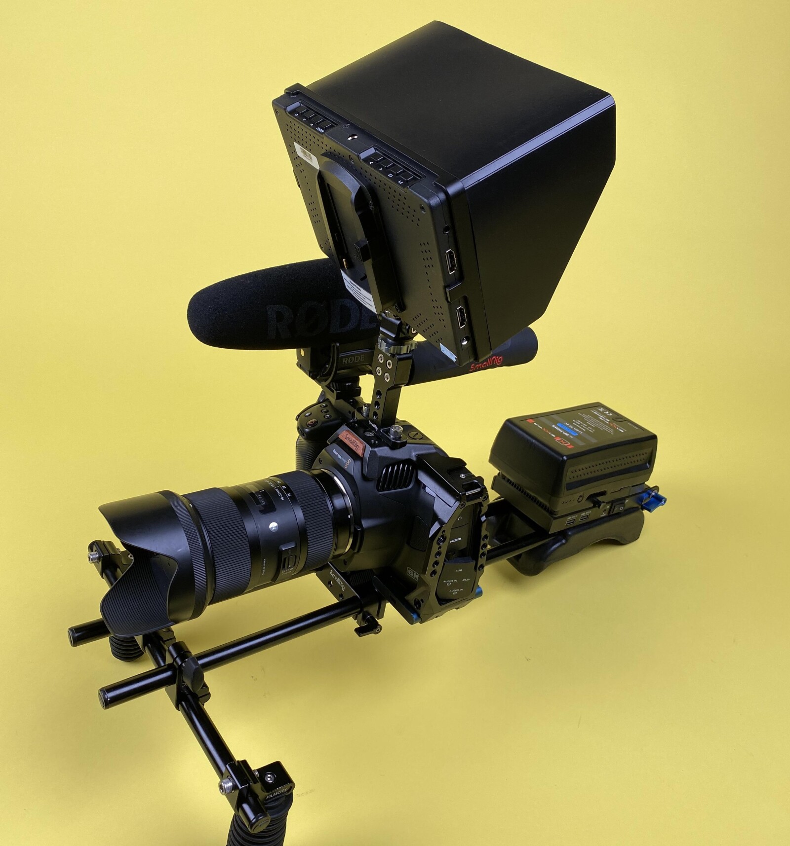 [PACK] Blackmagic 6K + Sigma 18-35 + Canon 70-200 + Rig  - Photo 2 sur 6