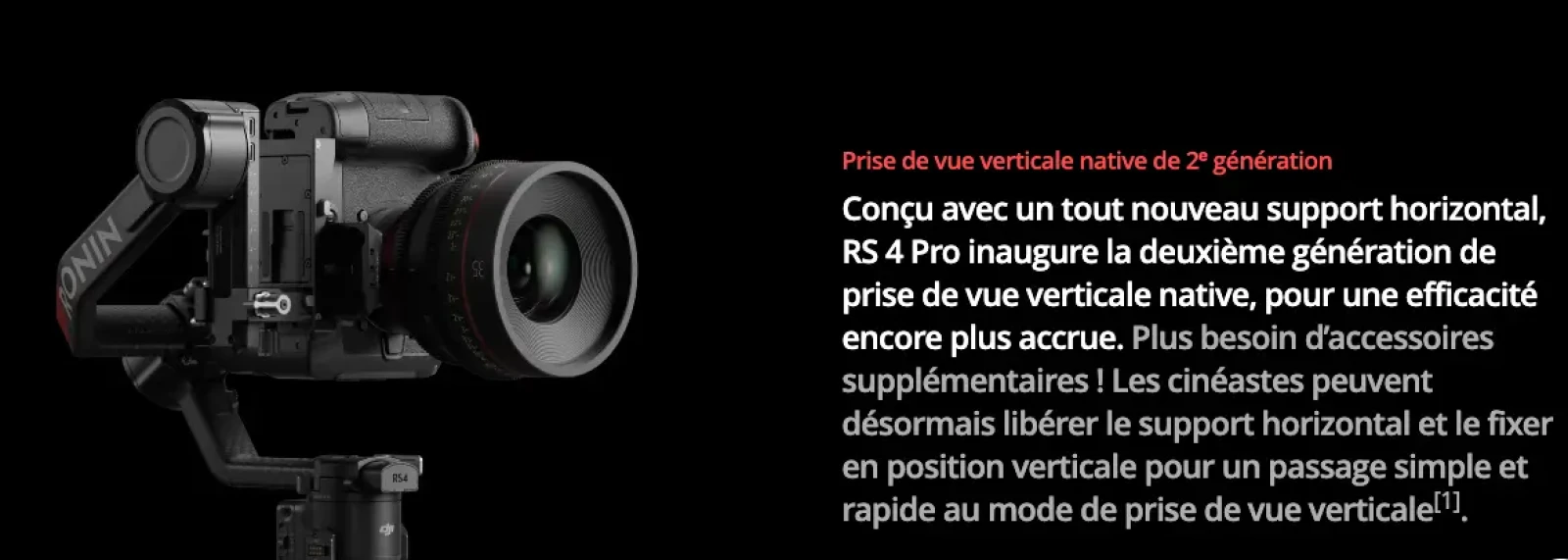 DJI Ronin RS 4 Pro Combo - Photo 4 sur 5