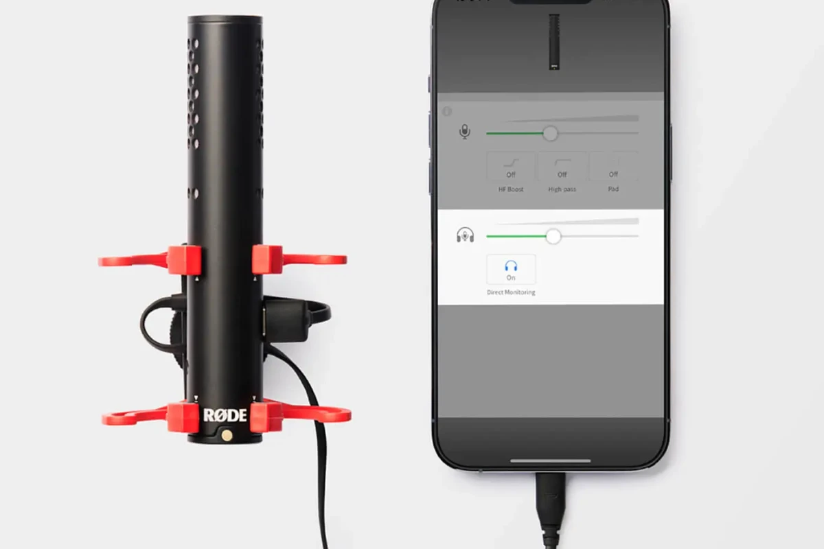 Location RODE VideoMic GO II - Lightyshare