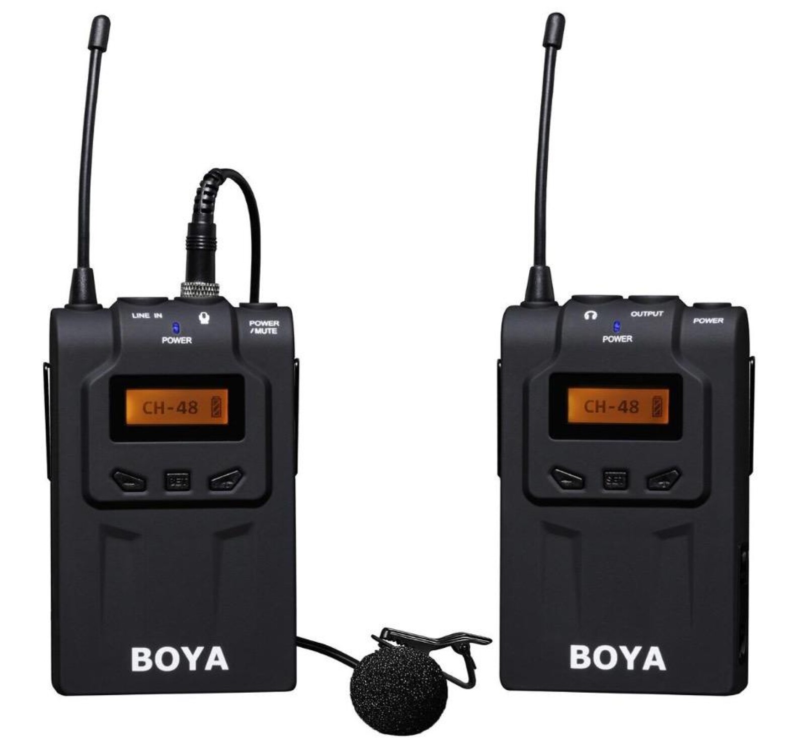 Boya  BY-WM6 Microphone cravate sans fil UHF - Photo 1 sur 3
