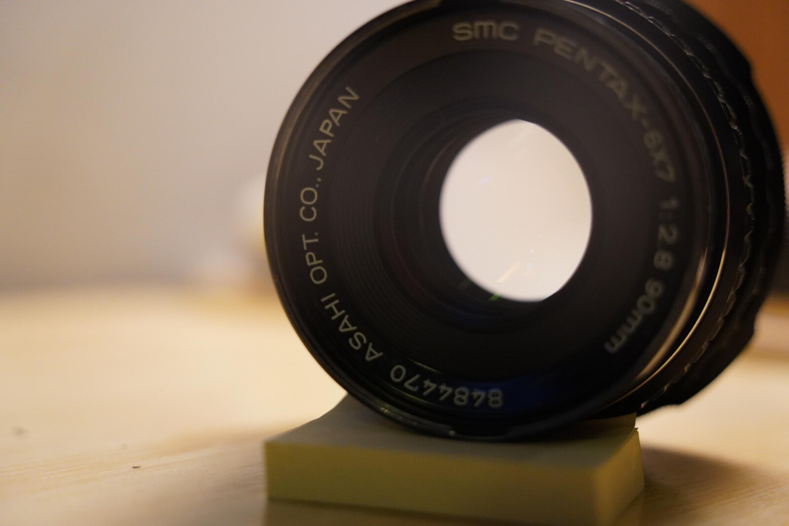 Objectif Takumar SCM 90mm f/2.8, pour systèmes Pentax 6x7 et 67 - Photo 4 sur 4