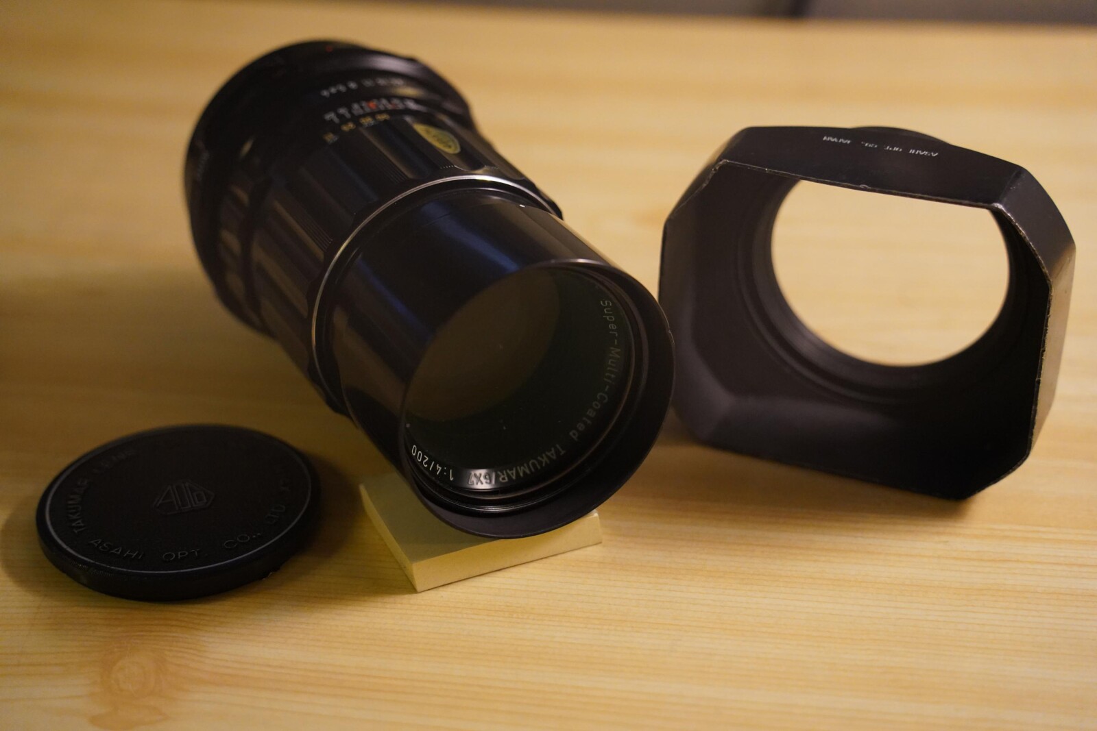 Objectif Takumar SCM 200mm f/4, pour systèmes Pentax 6x7 et 67 - Photo 1 sur 4