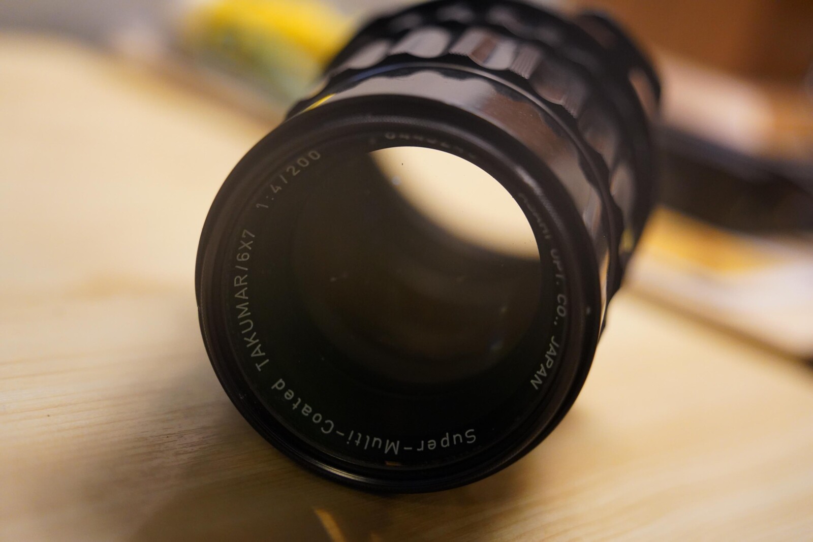Objectif Takumar SCM 200mm f/4, pour systèmes Pentax 6x7 et 67 - Photo 4 sur 4