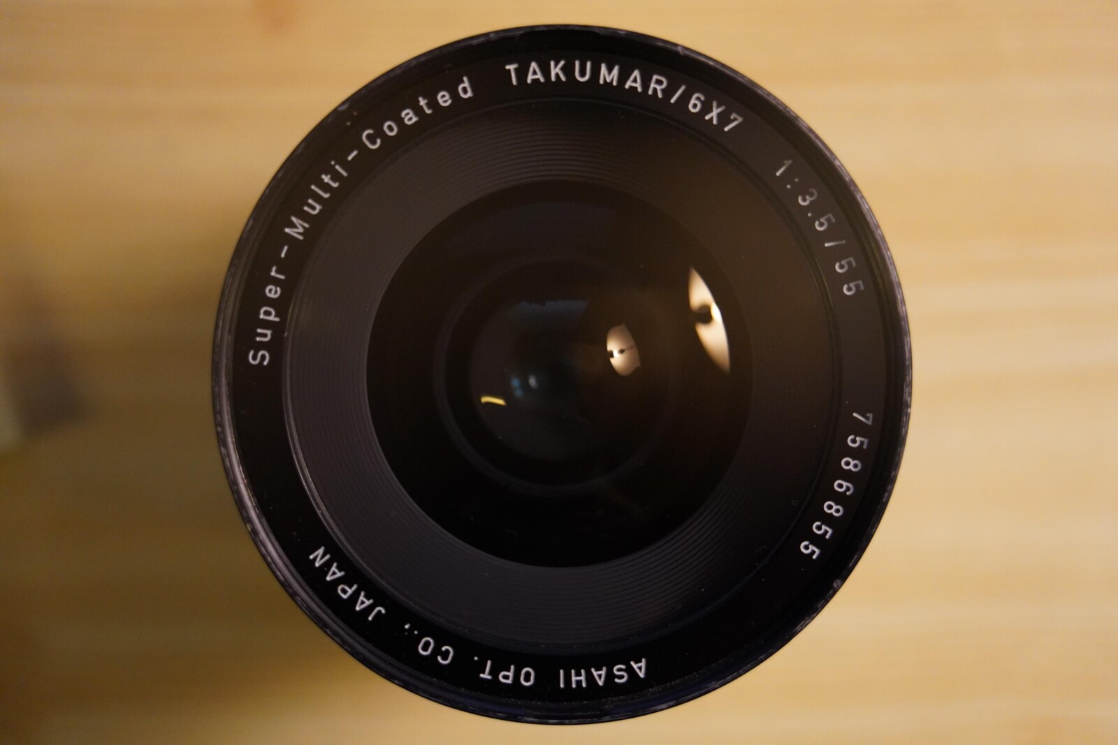 Objectif Takumar SCM 55mm f/3.5, pour systèmes Pentax 6x7 et 67 - Photo 3 sur 4
