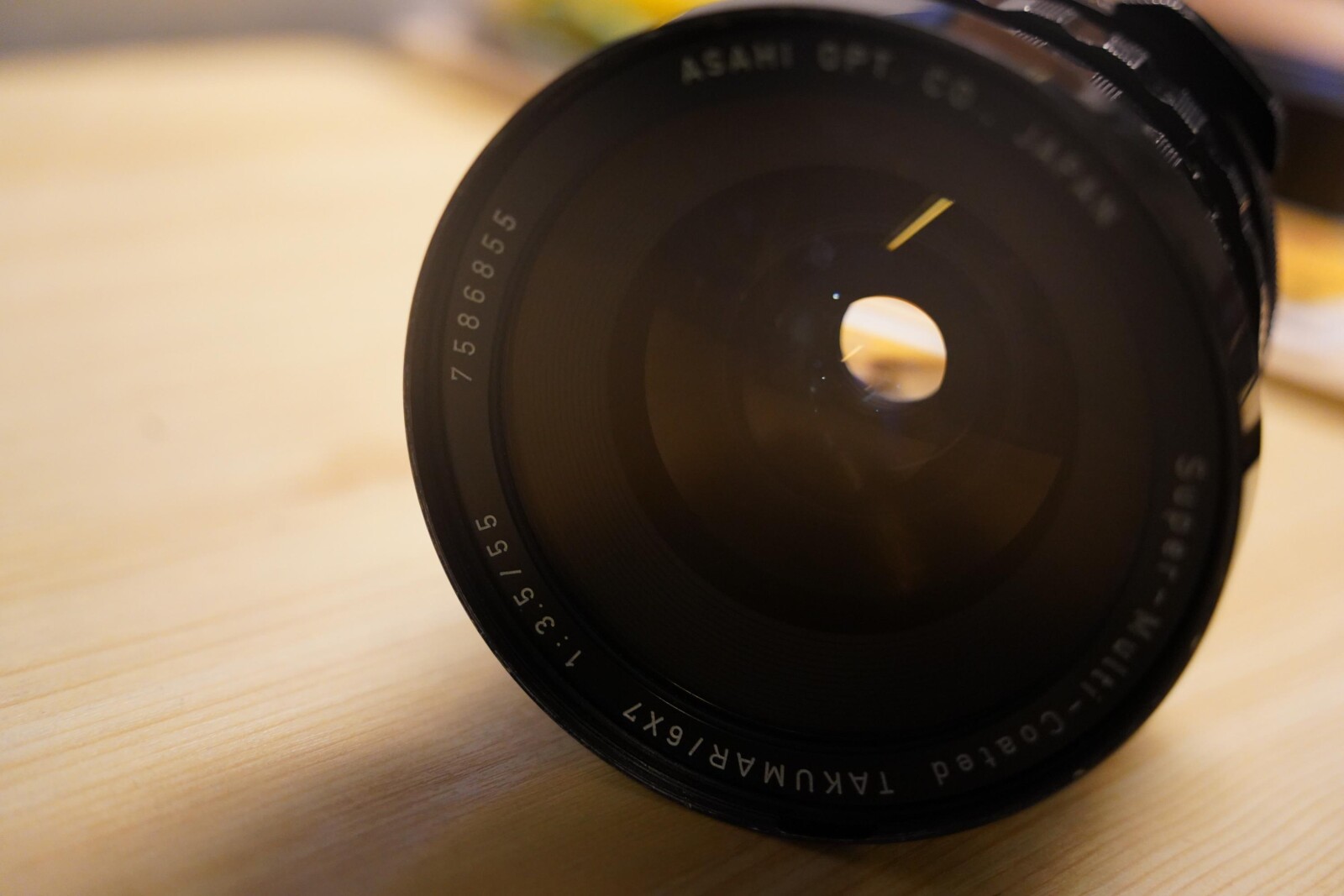 Objectif Takumar SCM 55mm f/3.5, pour systèmes Pentax 6x7 et 67 - Photo 4 sur 4