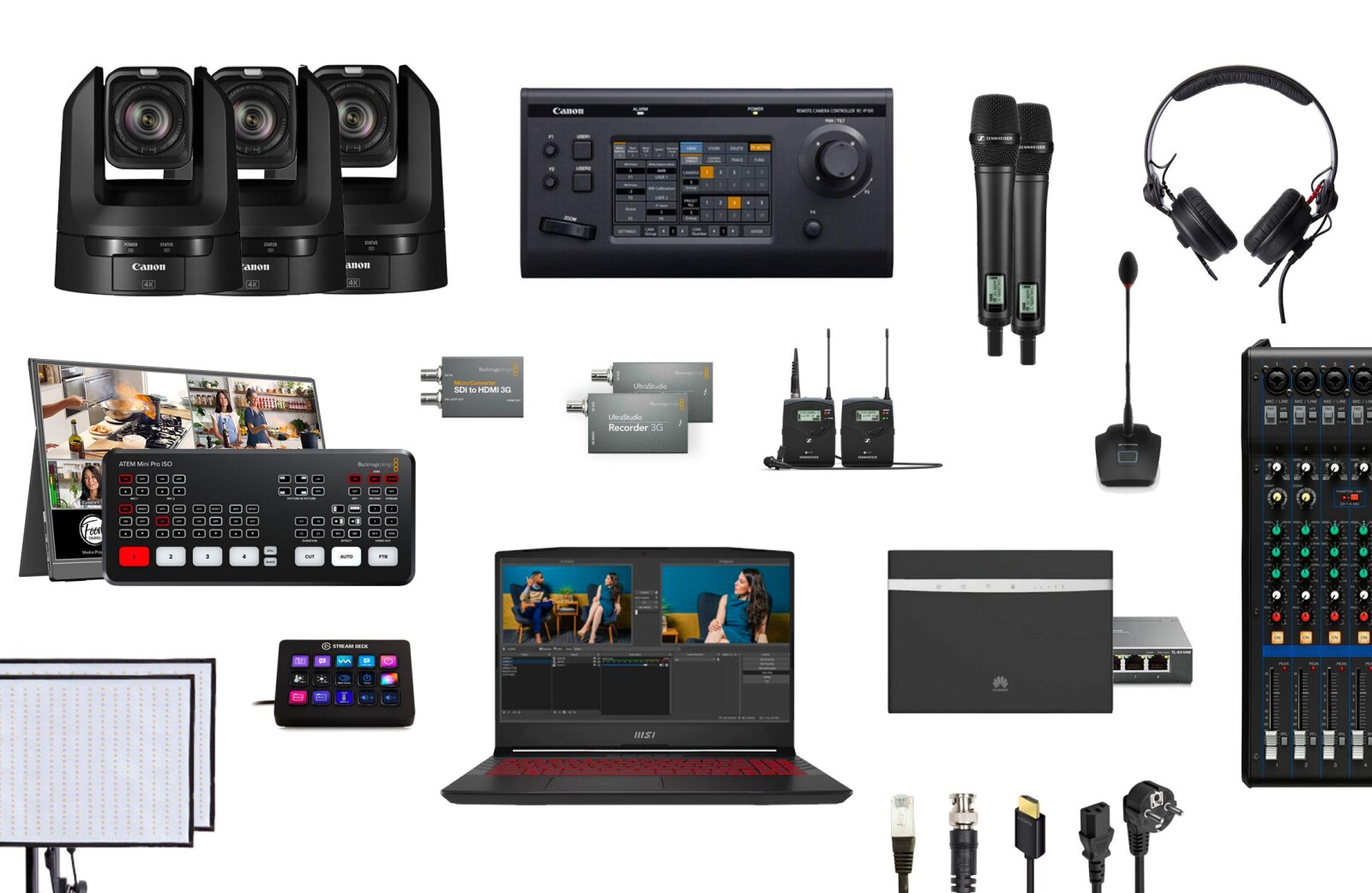Kit régie vidéo PTZ - Live streaming - Photo 1 sur 1