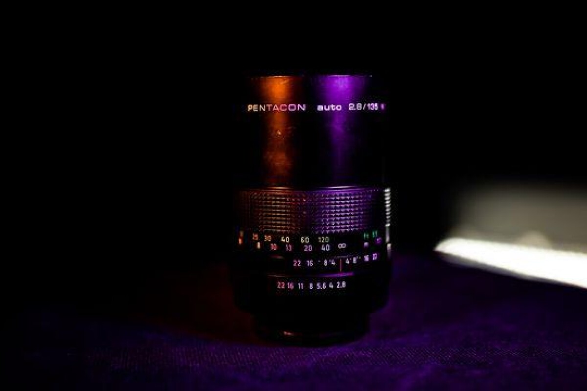 Location Pentacon 2.8/135 diaphragm at 15 blades - Lightyshare