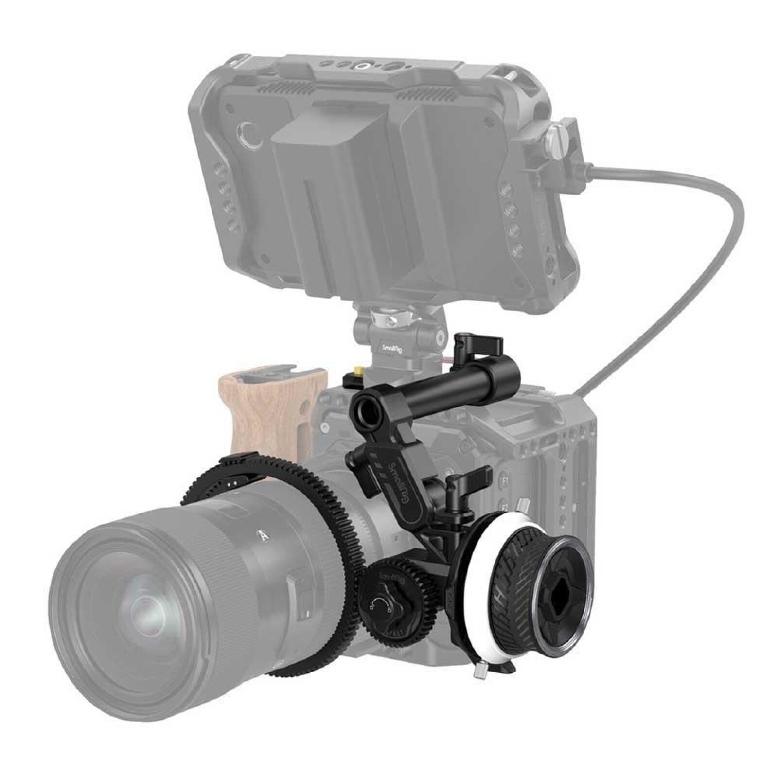 Follow Focus Mini Smallrig avec bagues adaptables - Photo 1 sur 3