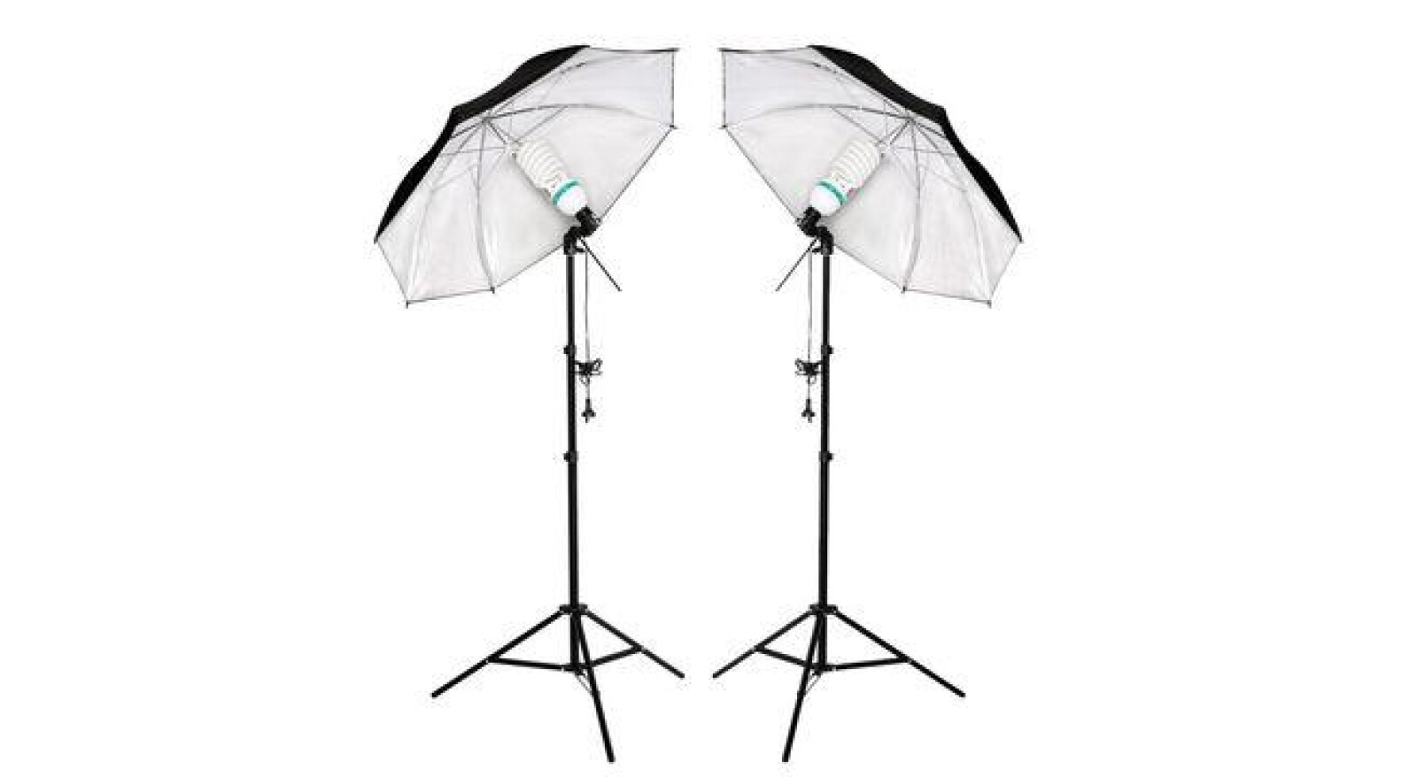 Kit éclairage parapluie 5500°K – 2 x 135W – 3 600 Lm - Photo 2 sur 3
