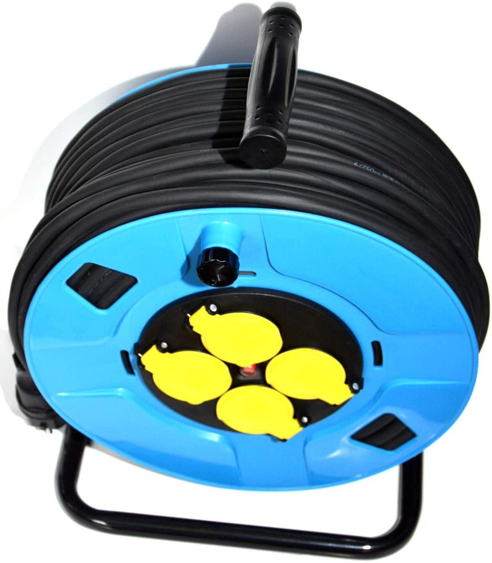 Enrouleur 50m – 10A – 3500W – 4 prises - Photo 1 sur 3