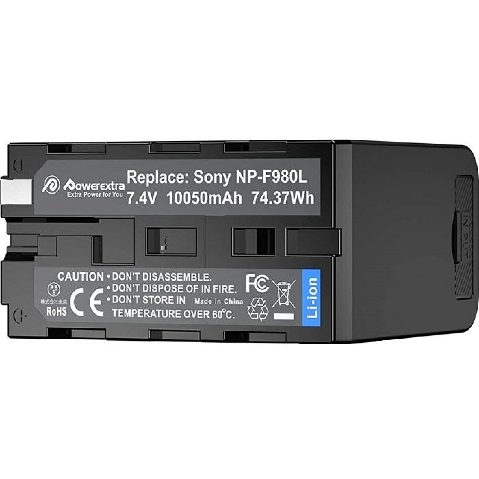 Batterie NP-F980 – 10 050mAh - Photo 2 sur 3