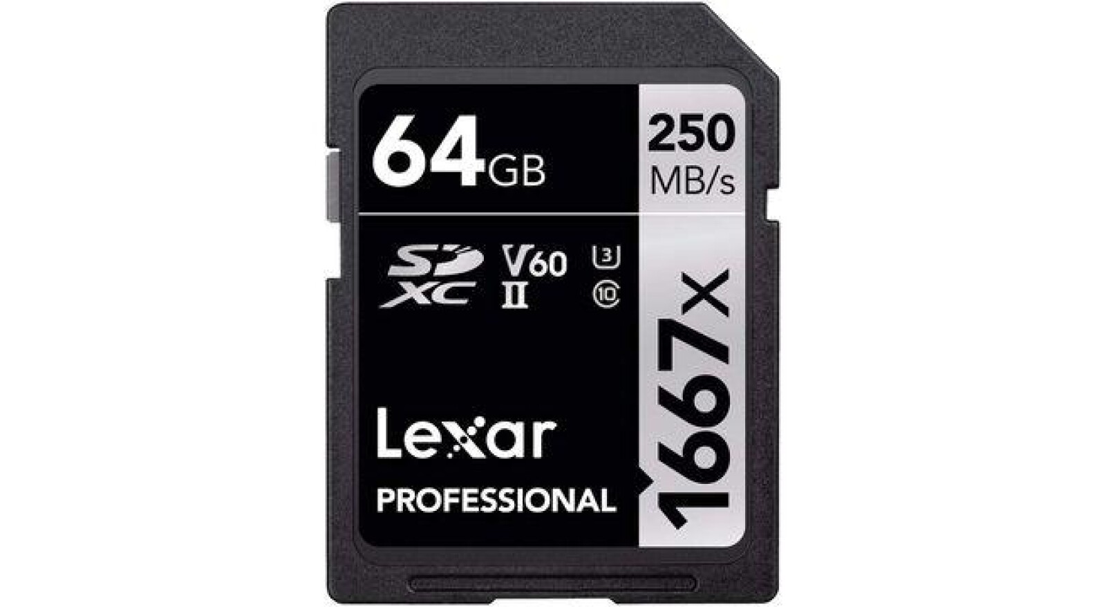 Carte SDXC 64GB V60 – 250 MB/s - Photo 1 sur 1