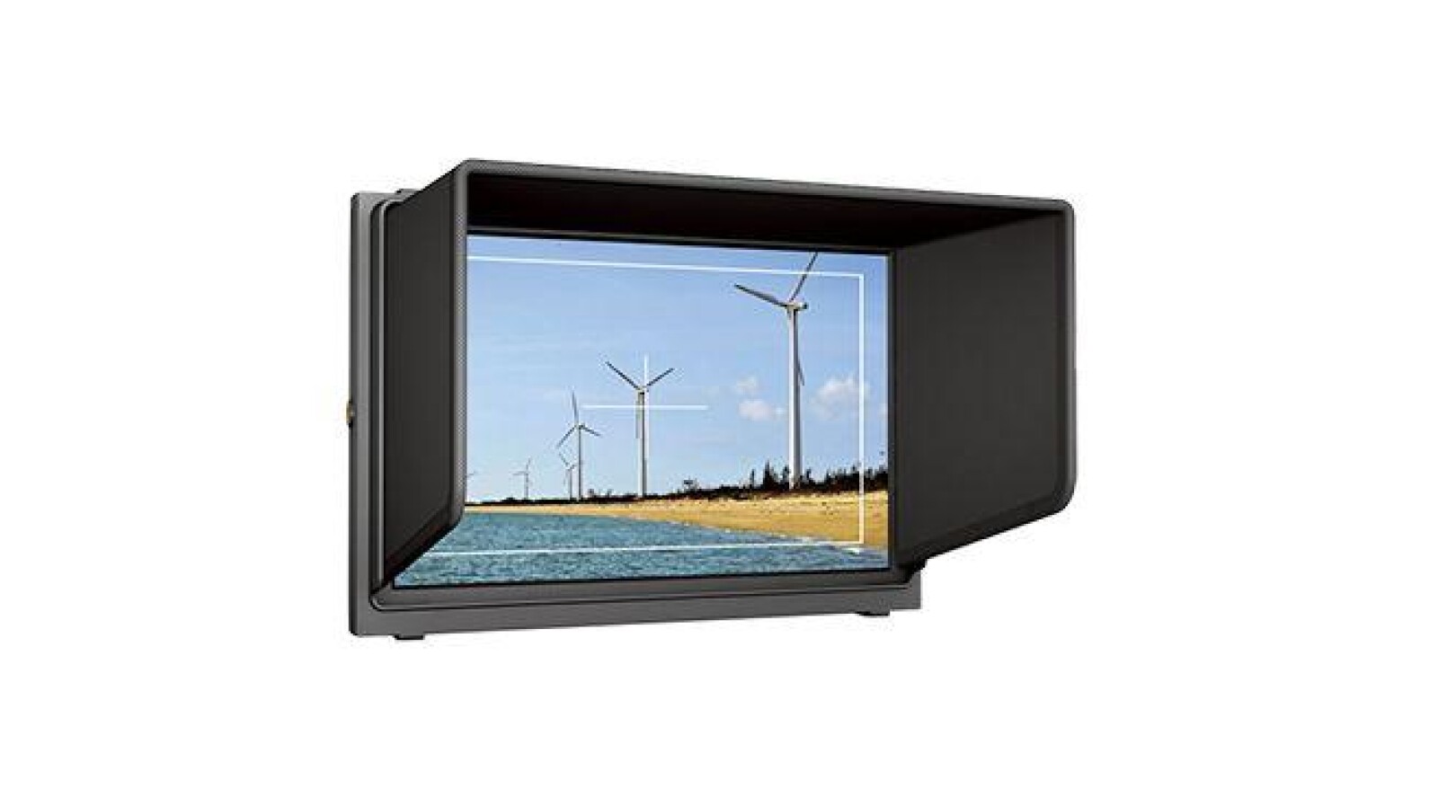 Moniteur Lilliput 10 pouces (Connexions HDMI, SDI) avec visière - Photo 2 sur 3