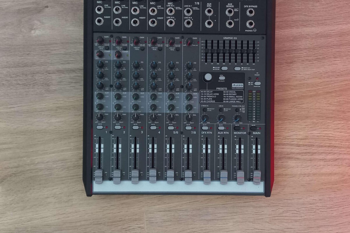 Location Alto Live 802 - Table de mixage - Lightyshare