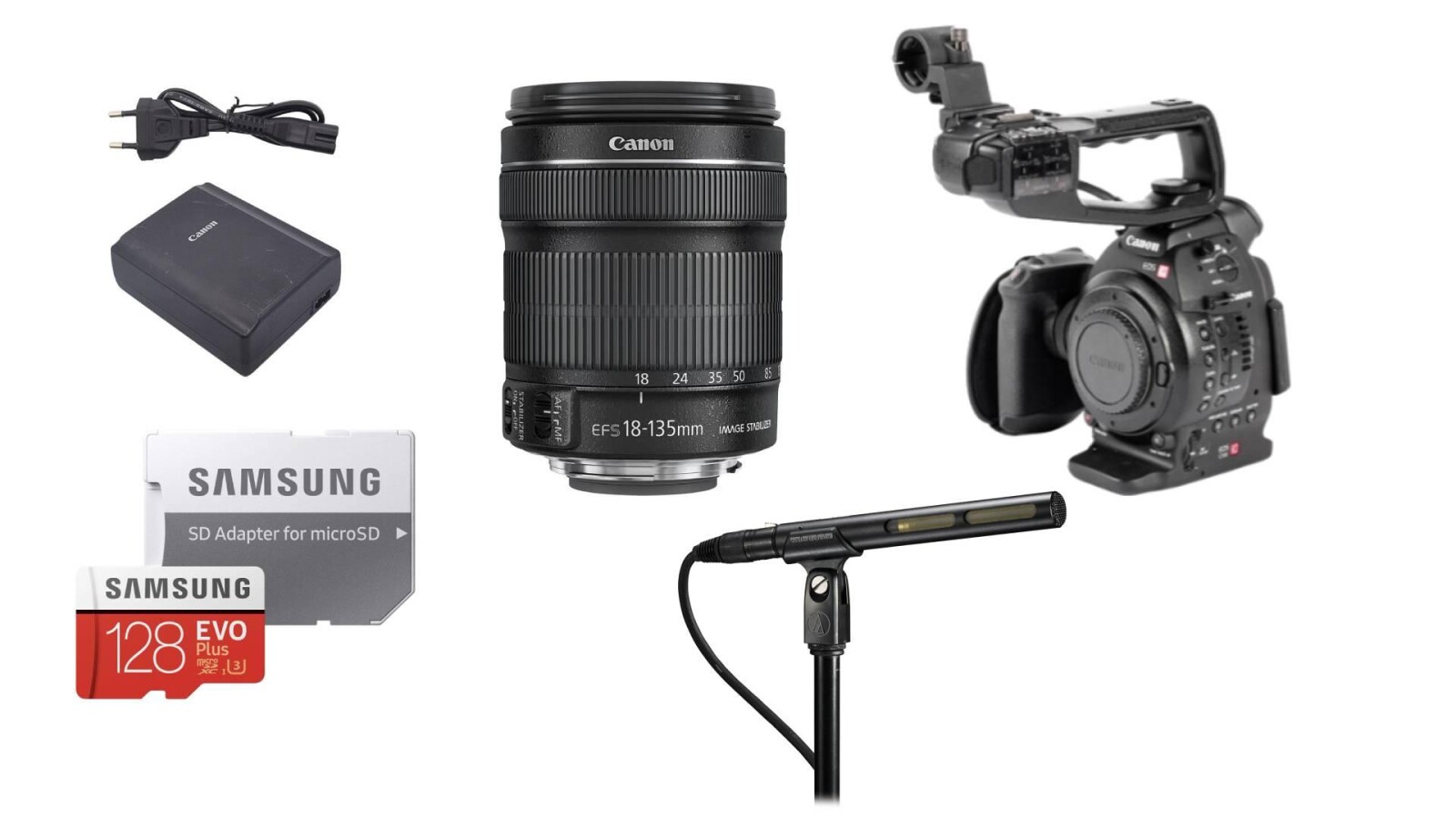 Canon C100 mkII - kit - Photo 1 sur 2