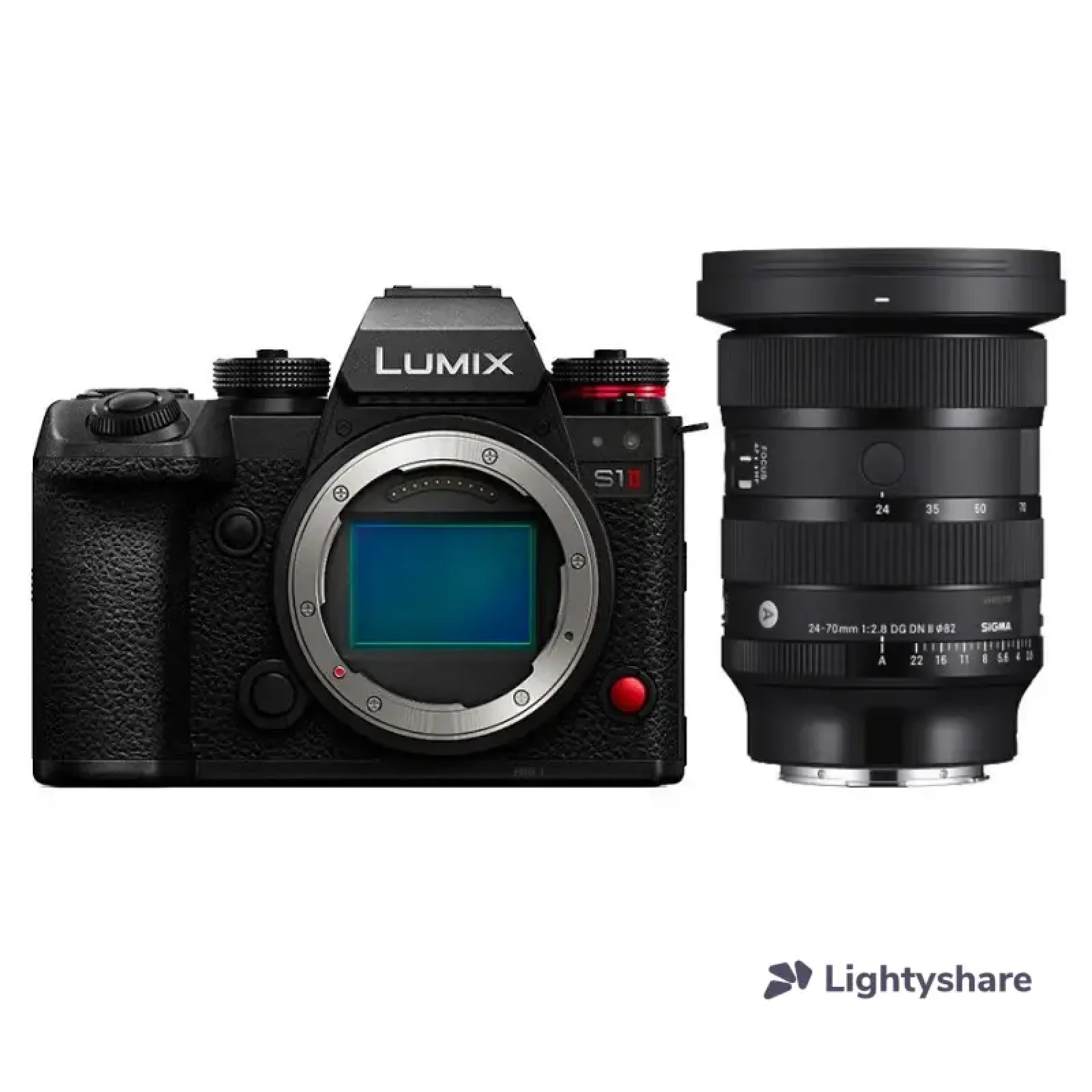 Lumix S1ii + sigma 24-70mm - 2.8 Mark ii + 4 batteries - Photo 2 sur 3