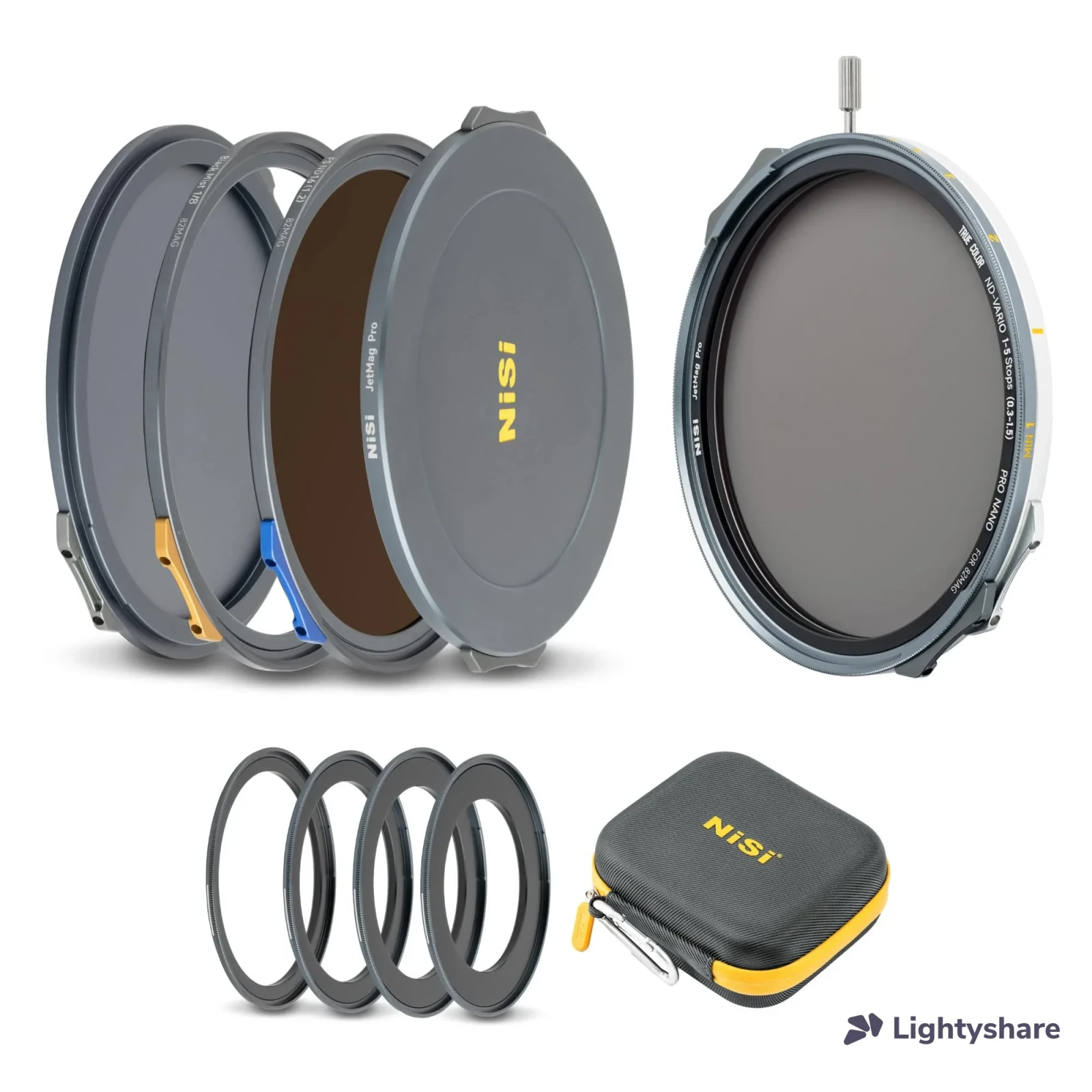 NISI Kit MIST CREATIVE NiSi ND Variable 1-5 stops JetMag Pro - Photo 3 sur 3