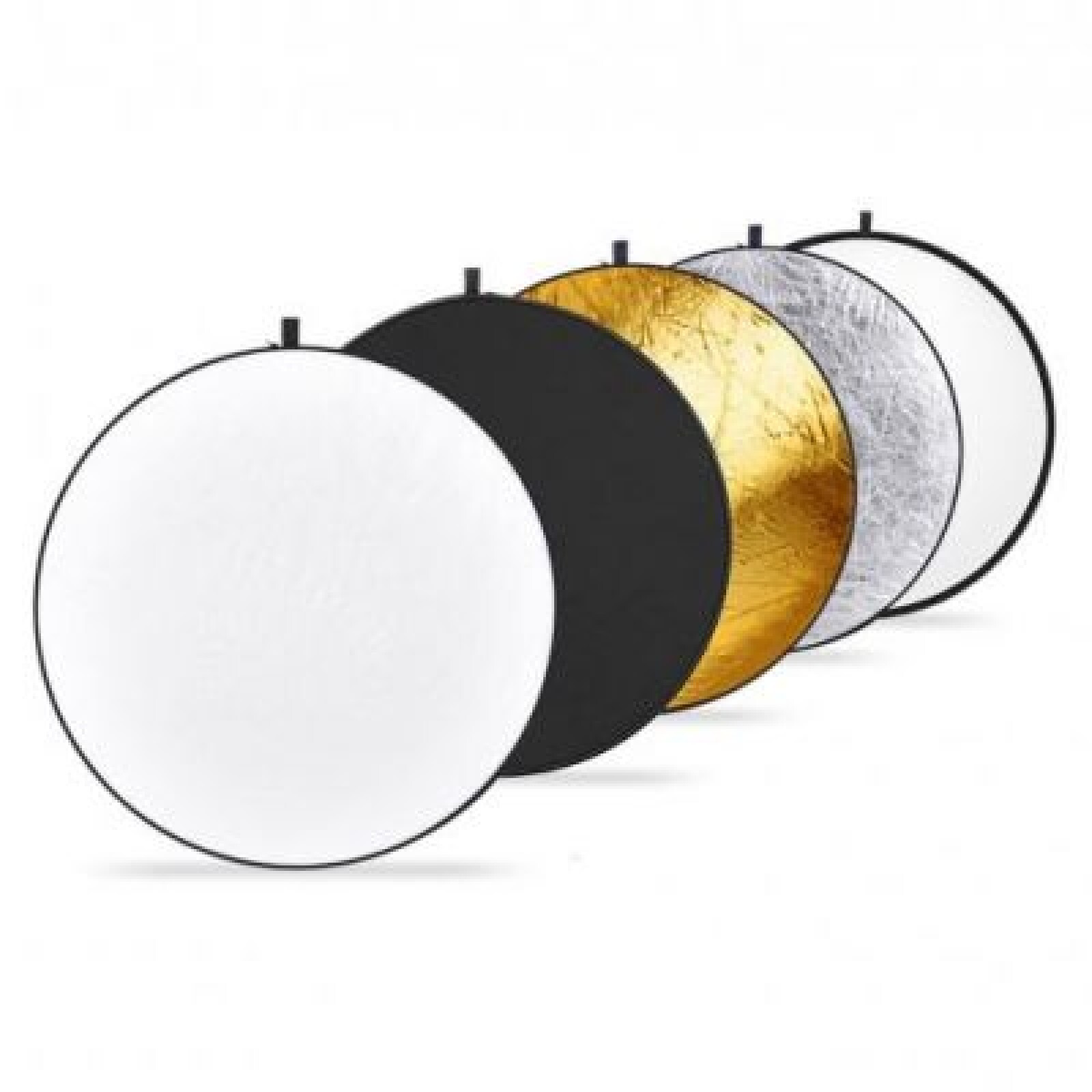 Reflecteur lumiere 5 en 1 - 110 cm (Neewer) photo/vidéo === Pour Aputure COB 120D Mark ll, COB 300D Mark ll / Forza / Cineroid / Panneau LED ARRI, Litepanel. - Photo 1 sur 2