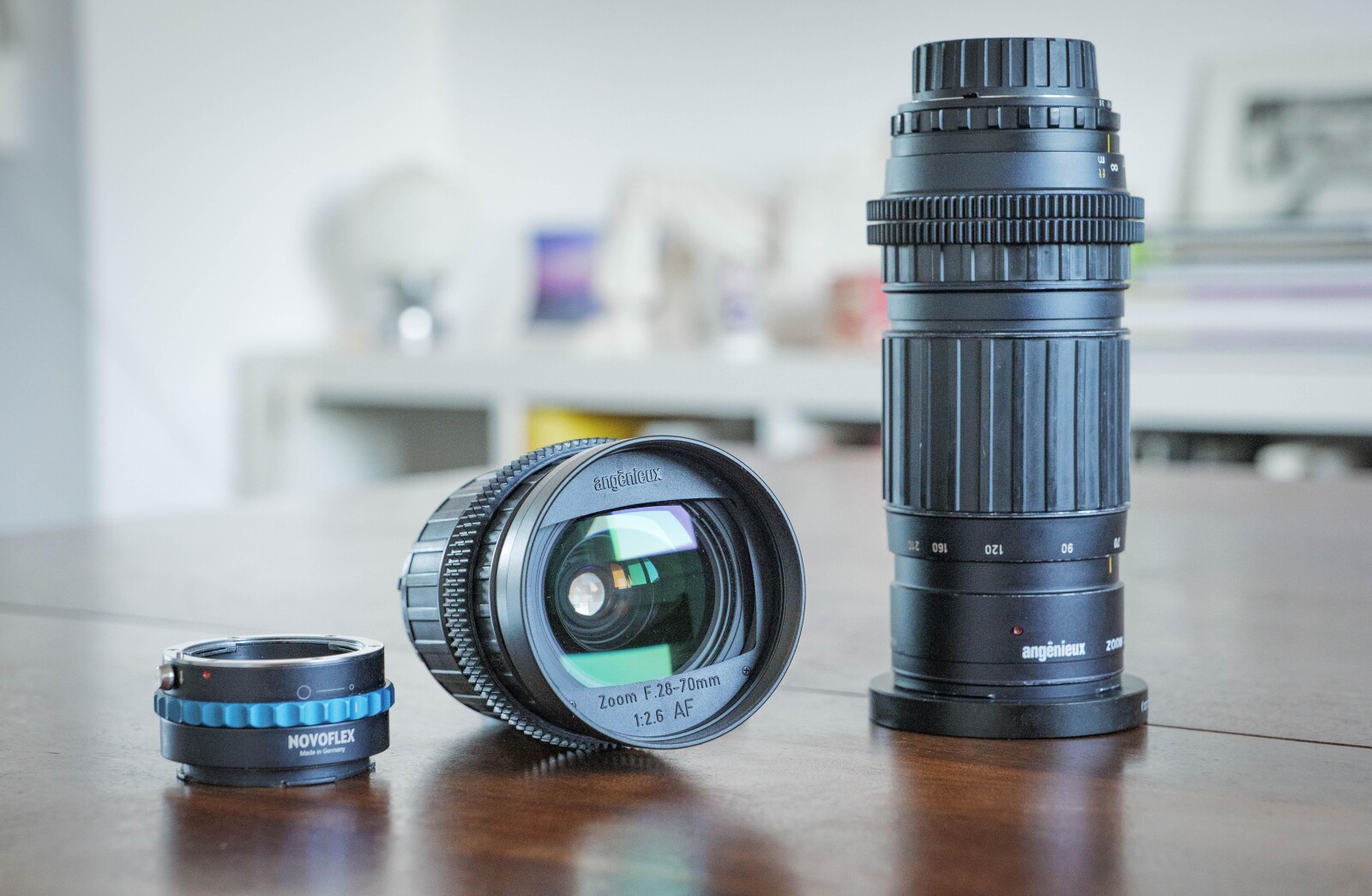 PACK zooms ANGÉNIEUX vintage Full Frame - 28-70mm f2.6 & 70-210mm f3.5 Macro - Photo 3 sur 8