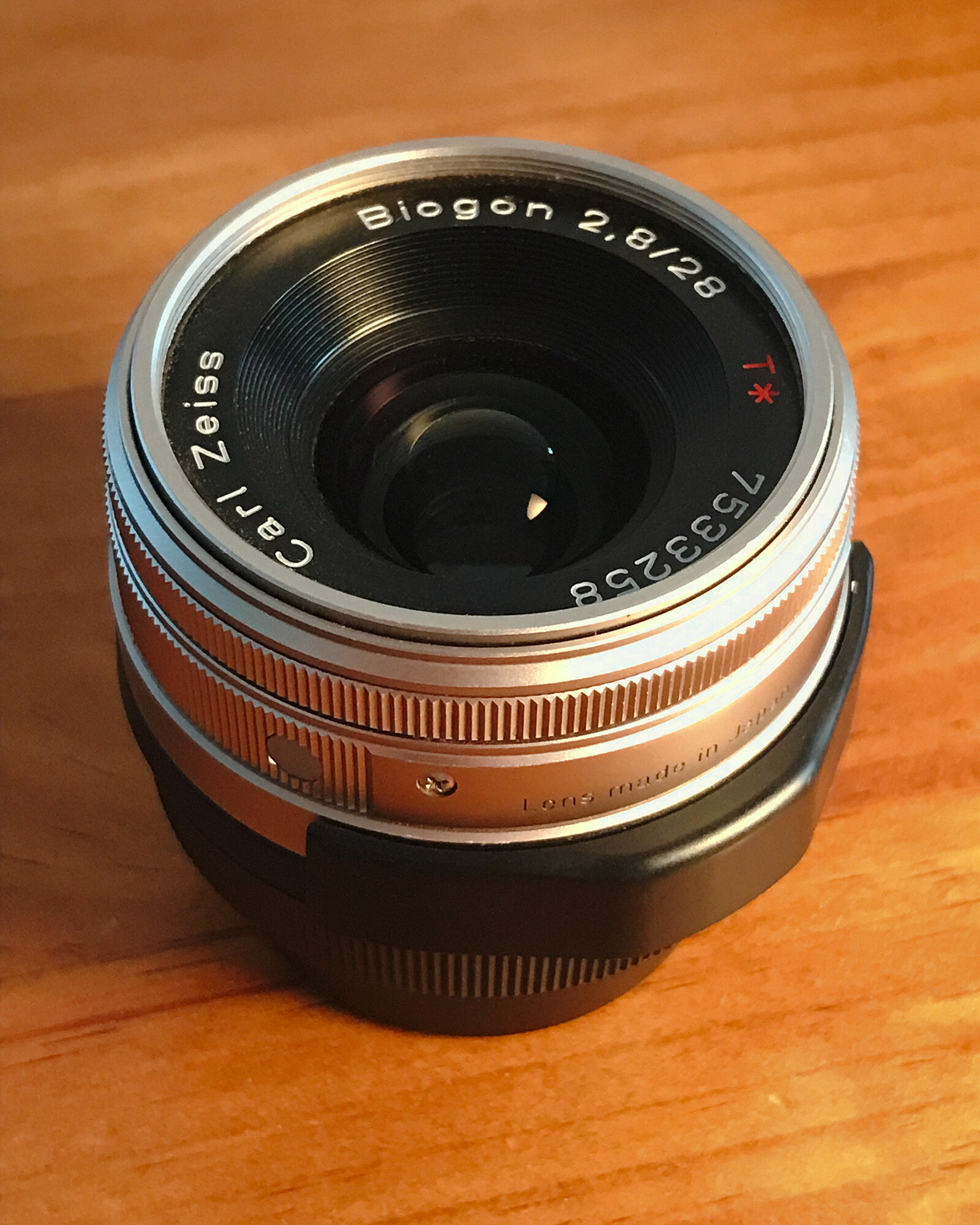 Contax Zeiss 28mm f/2.8 monture G - Photo 1 sur 1