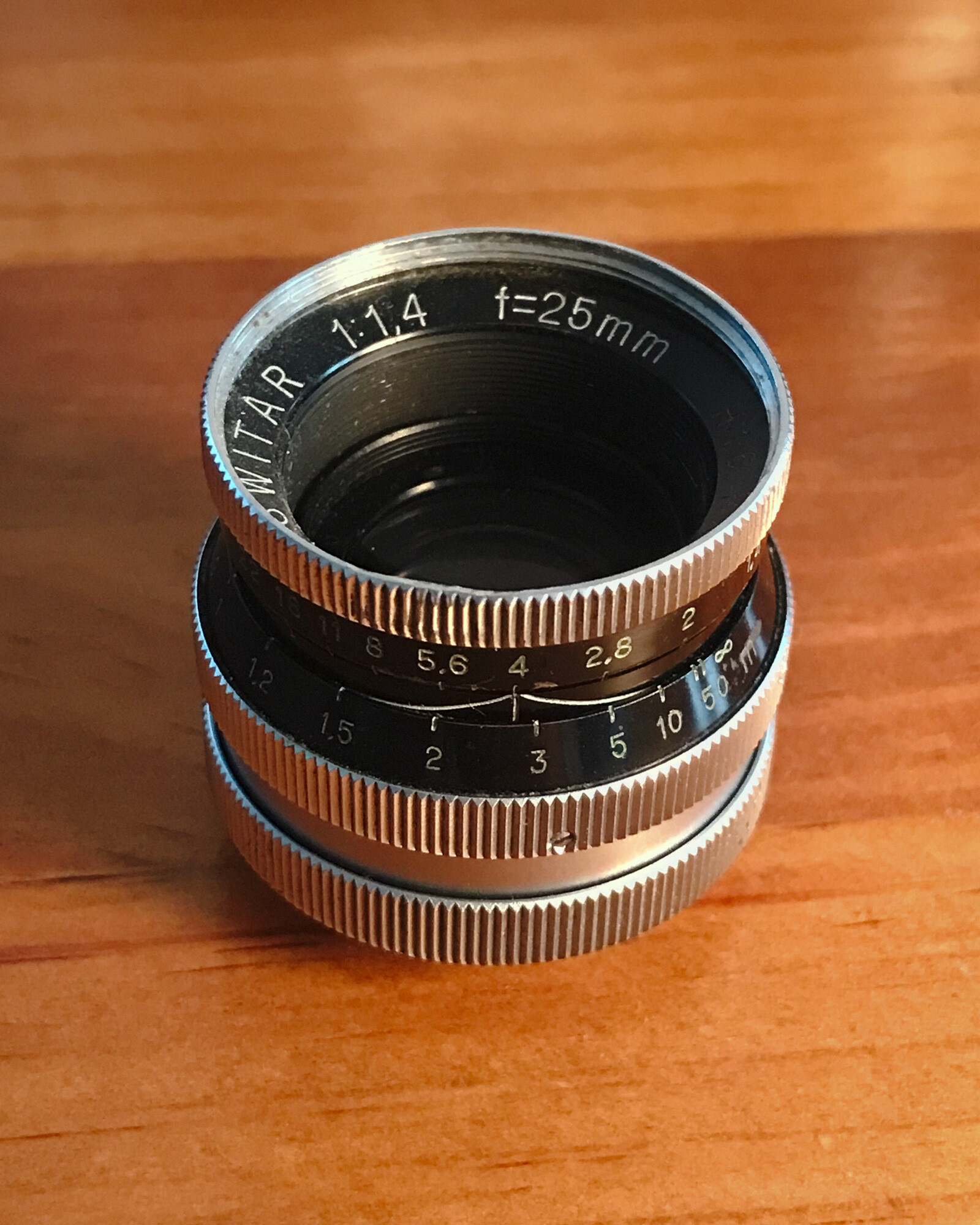 Kern Switar 25mm 1.4 monture C - Photo 1 sur 1