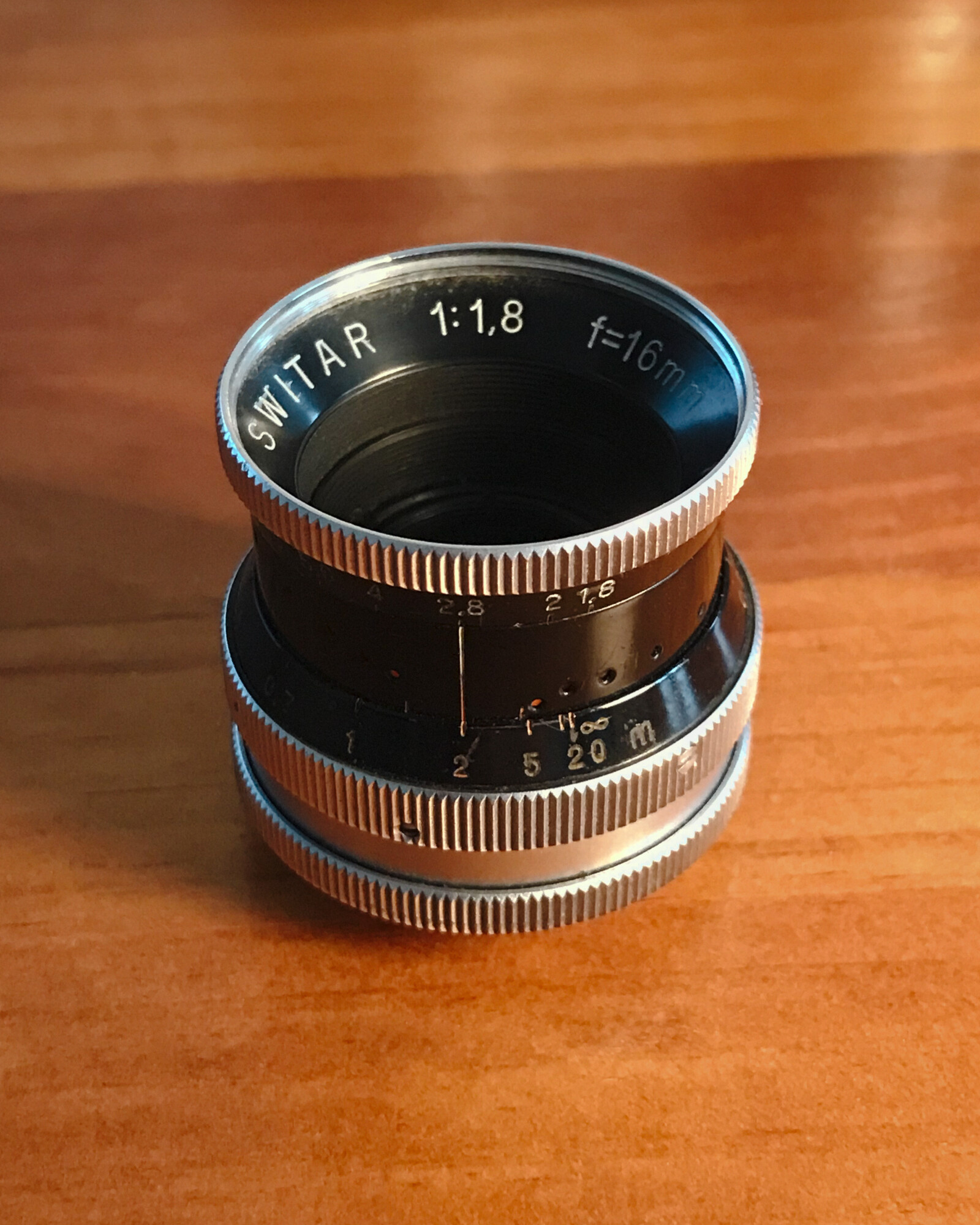 Kern Switar 16mm 1.8 monture C - Photo 1 sur 1