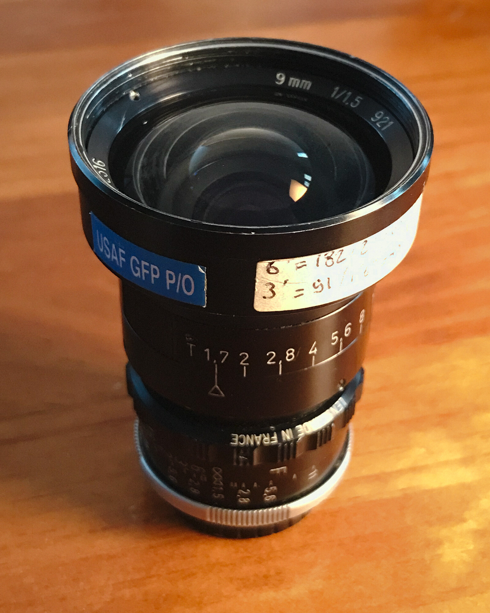 Kinoptik 9mm 1.5 monture C - Photo 1 sur 1