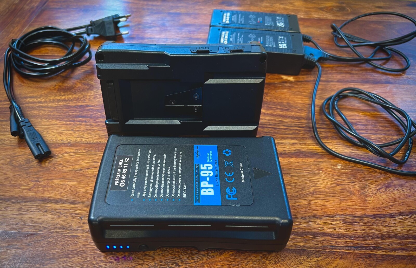 2 Batteries V-Lock / 95Wh(6600mAh) - Photo 3 sur 3