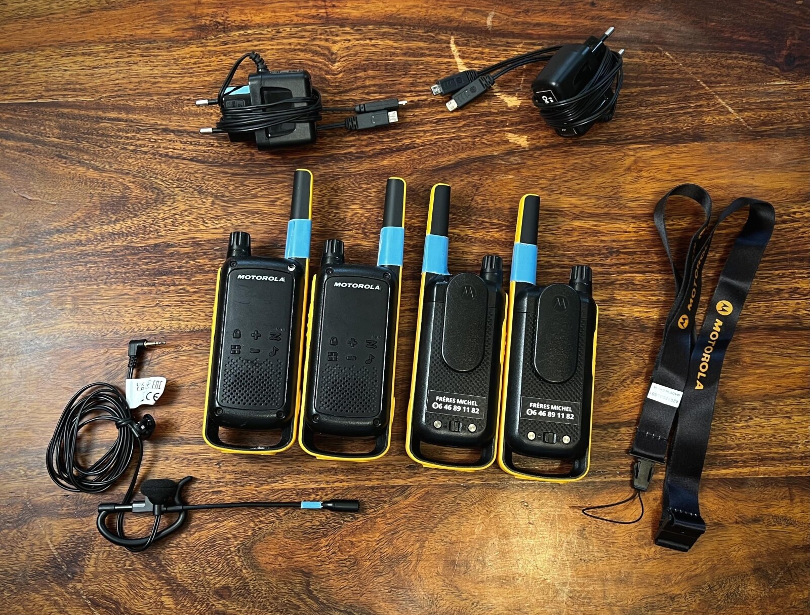 4 Talkies Walkies 10km - Norme IPX4 - Photo 1 sur 3
