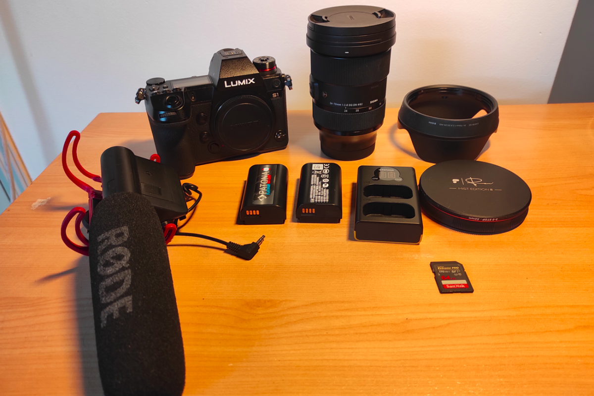 Location  Lumix S1 - Pack Ready to Shot 6K/VLOG - Lightyshare