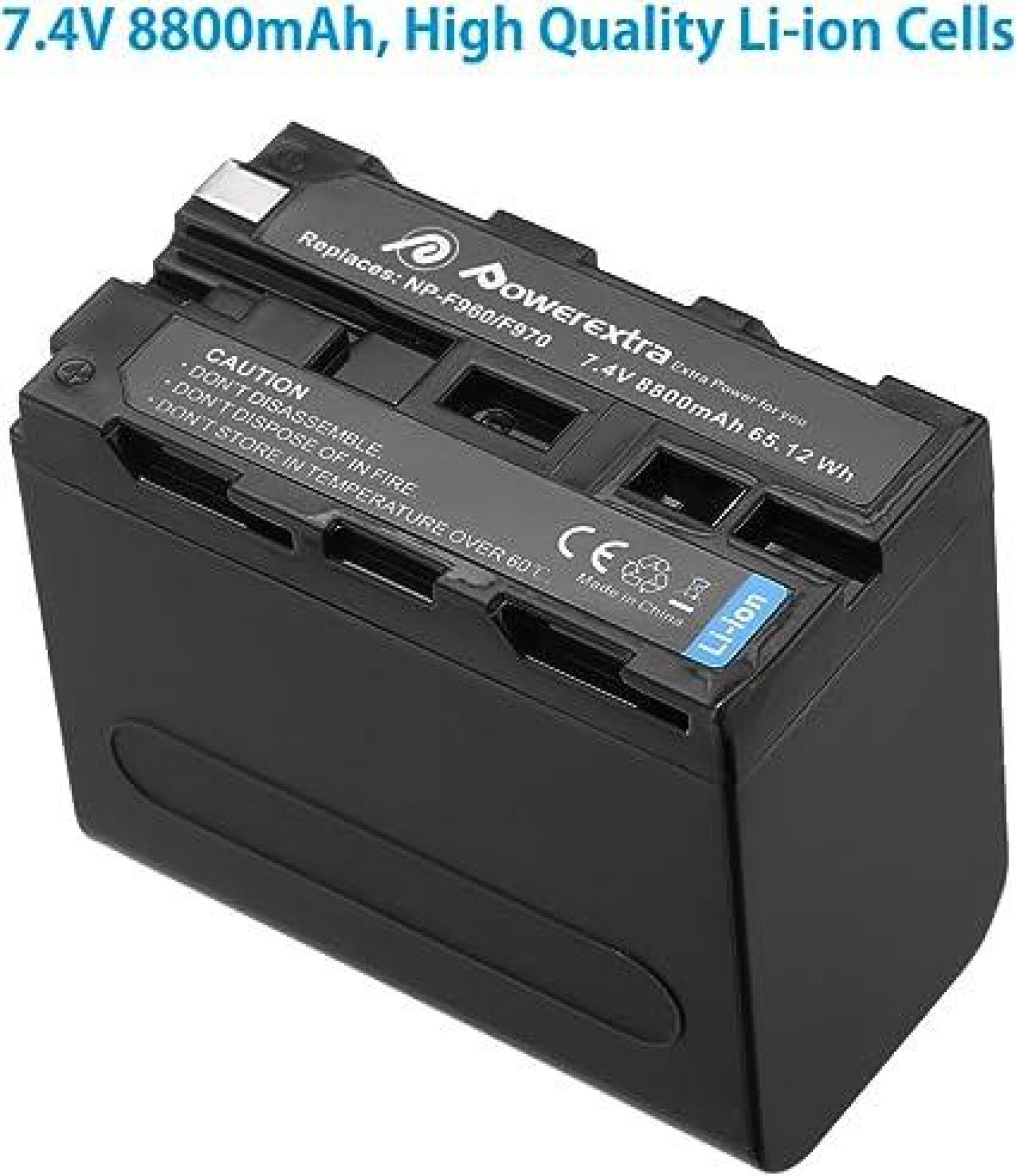 Sony Batterie NP-F970 - Powerextra - Photo 2 sur 3