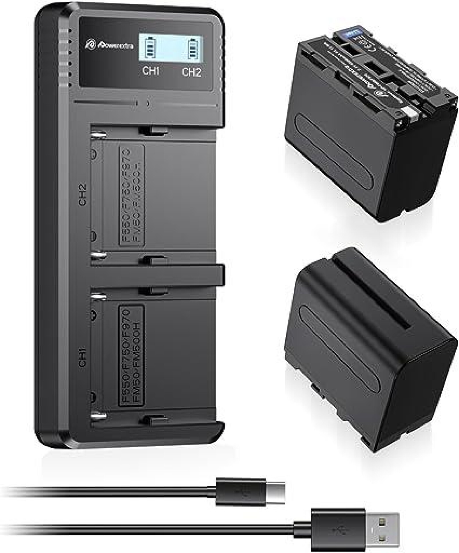 Sony Batterie NP-F970 - Powerextra - Photo 3 sur 3