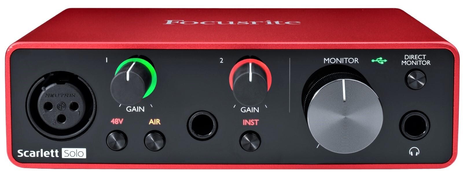 Scarlett Focusrite Solo 3rd gen - Photo 2 sur 3