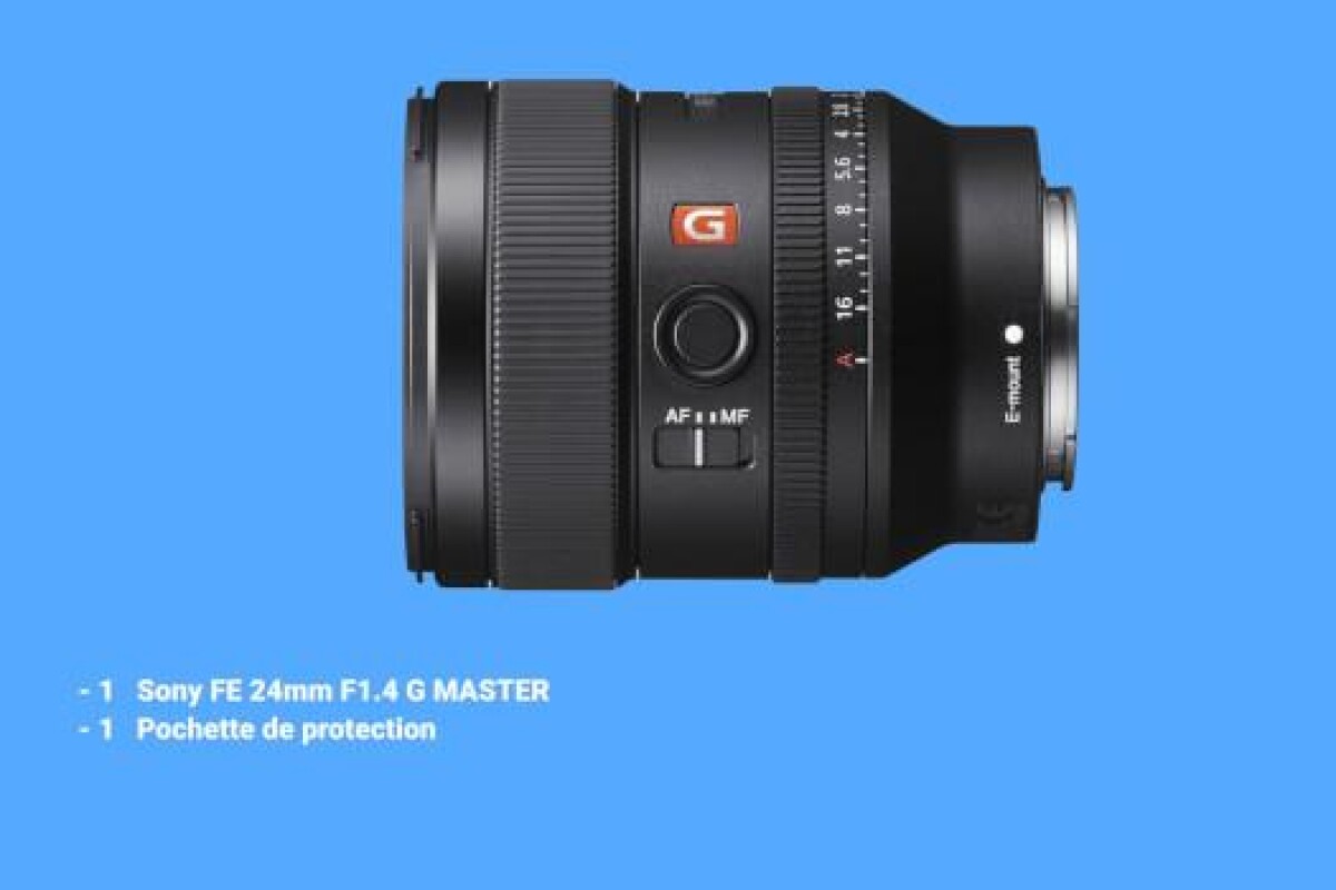 Location Objectif Sony FE 24mm F1.4 G Master - Lightyshare