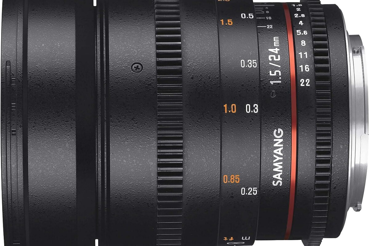 Location Samyang 24mm T1.5 VDSLR II monture Micro 4/3 - Lightyshare