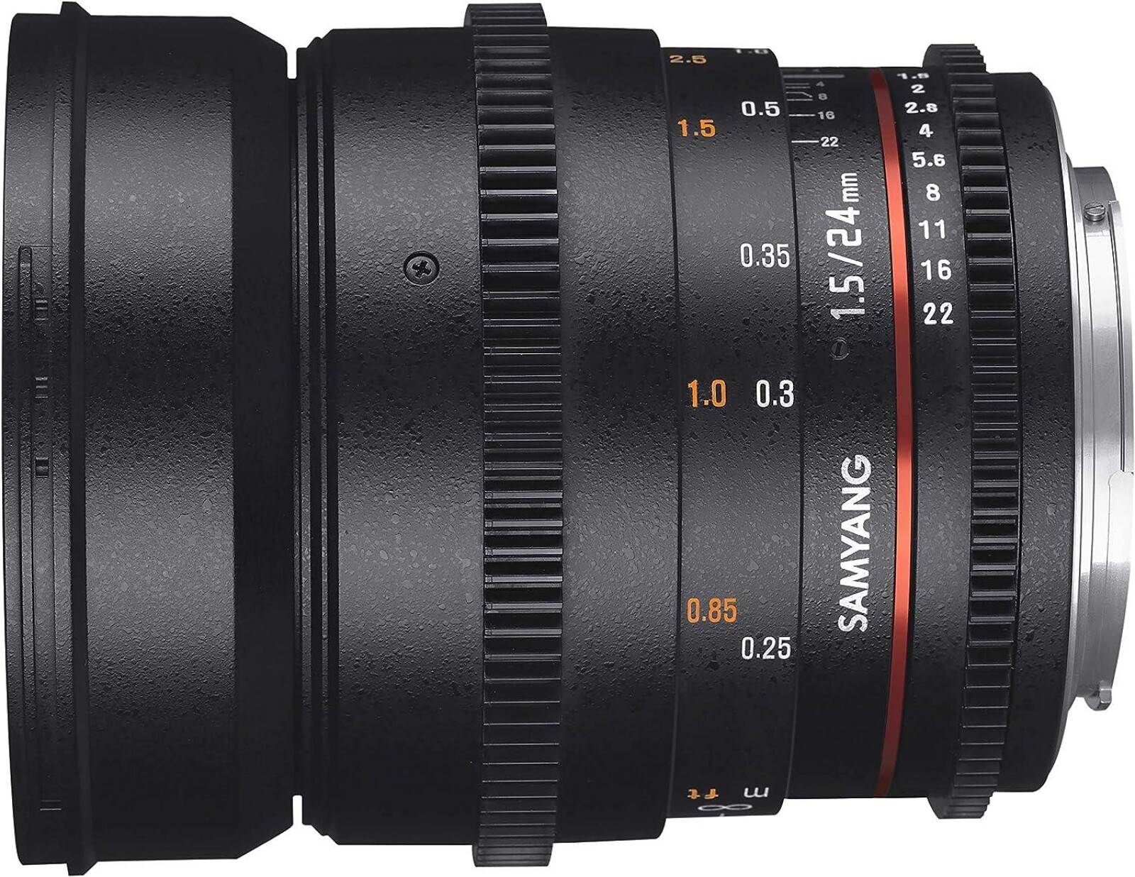 Samyang 24mm T1.5 VDSLR II monture Micro 4/3 - Photo 1 sur 10