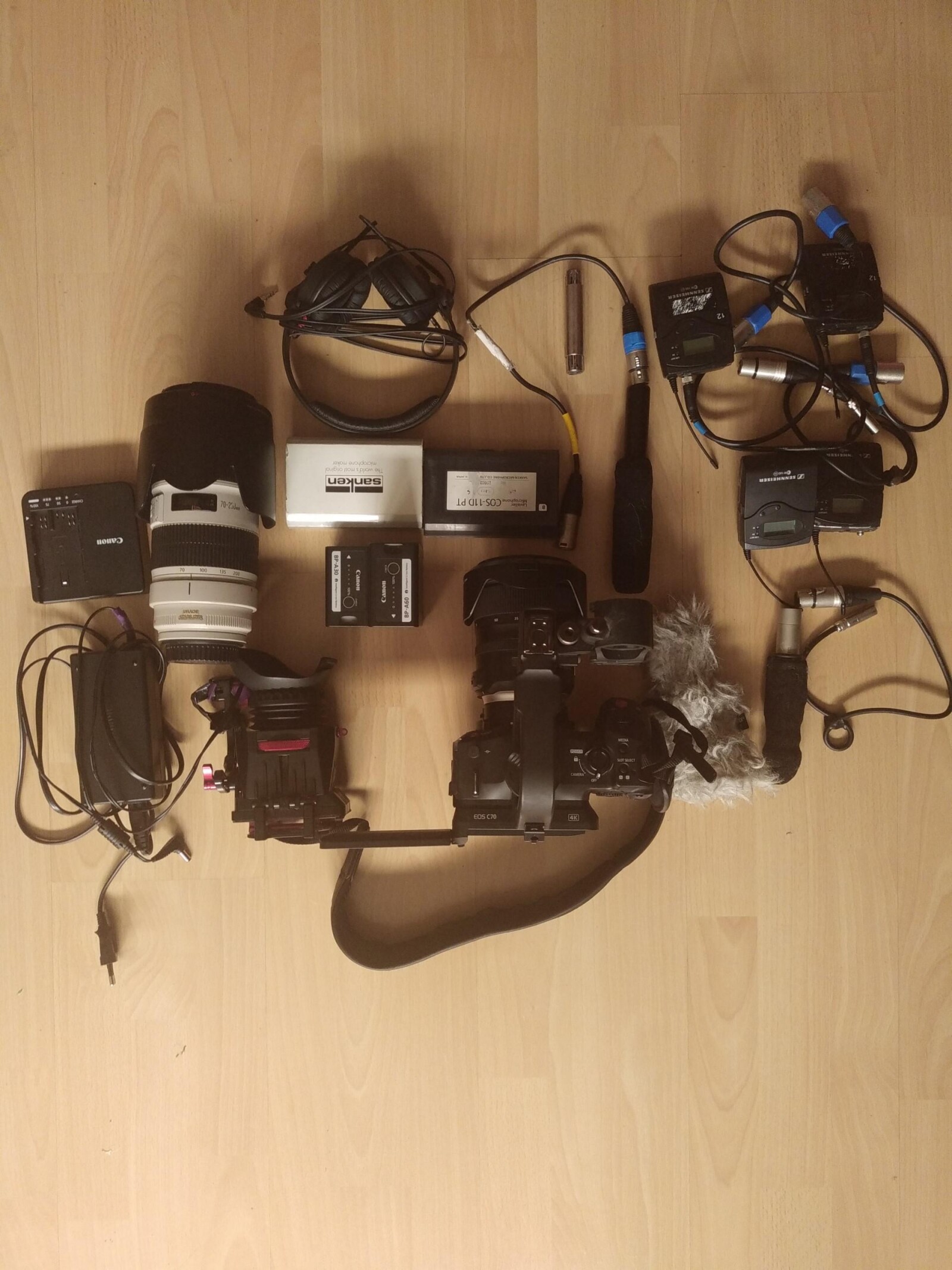 Pack reportage CANON C70 - Photo 2 sur 2