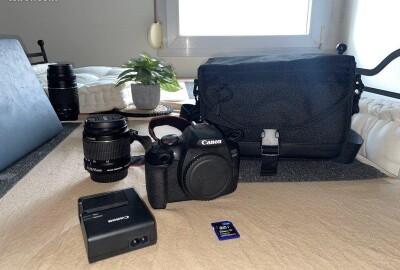Location Pack Complet appareil photo canon eos 2000d