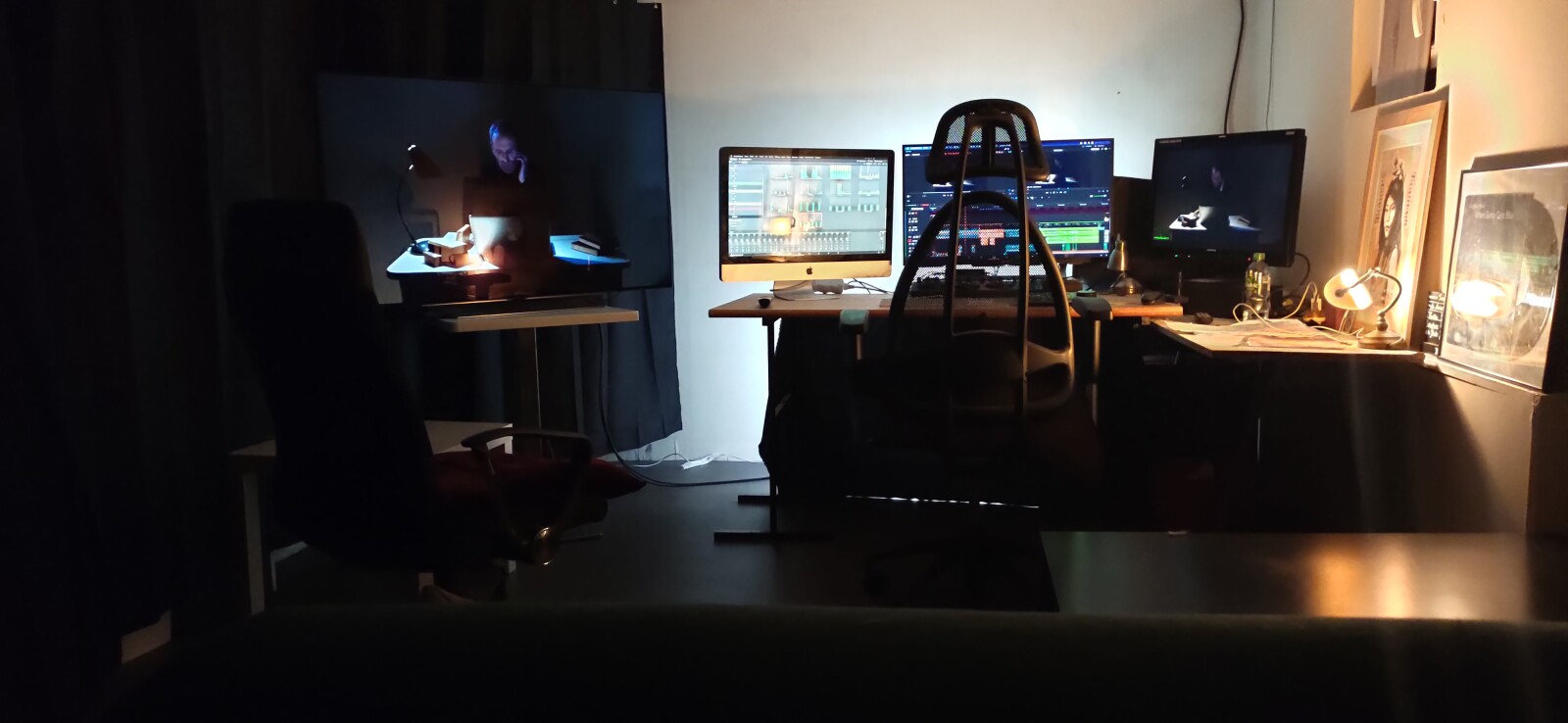 salle montage et étalonnage EN DAVINCY RESOLVE 17 - Photo 2 sur 5