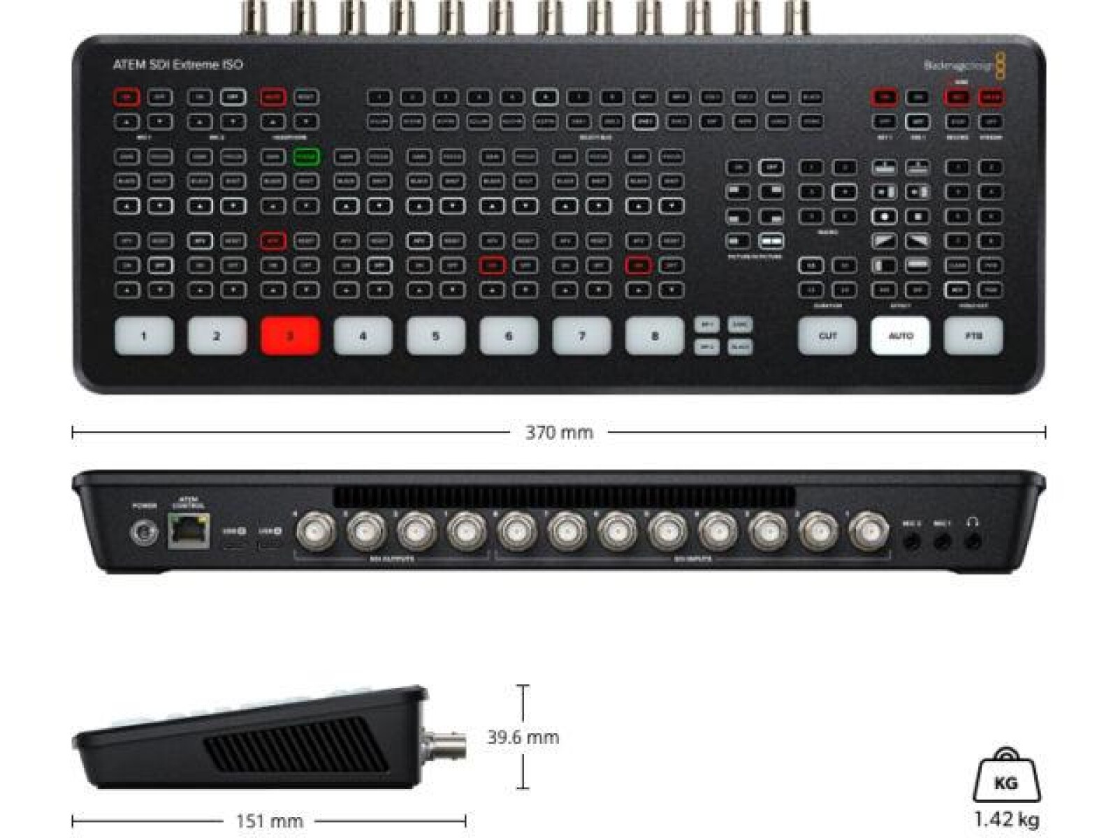 Blackmagic Blackmagic Design ATEM SDI Extreme ISO - Photo 1 sur 1