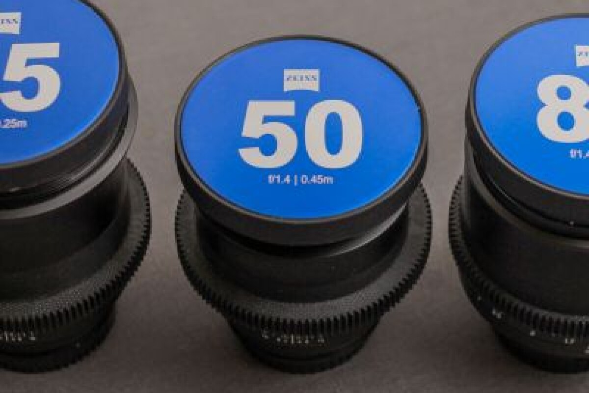 Location Kit D'optiques Zeiss Milvus Superspeed F1.4 Cinemod - Lightyshare