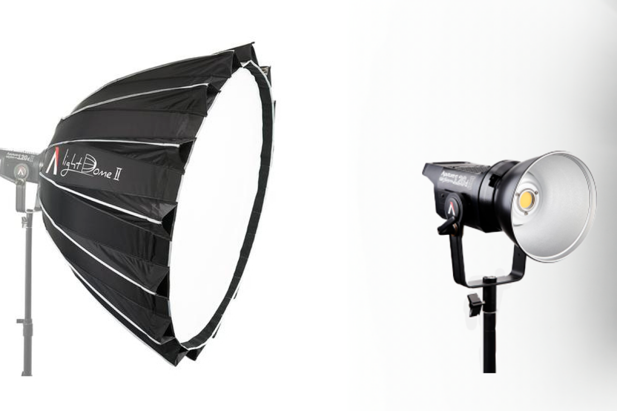 Location Aputure COB 120D II + Light Dome II - Lightyshare