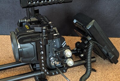 Location Blackmagic 6k (BMPCC) + cage + SSD